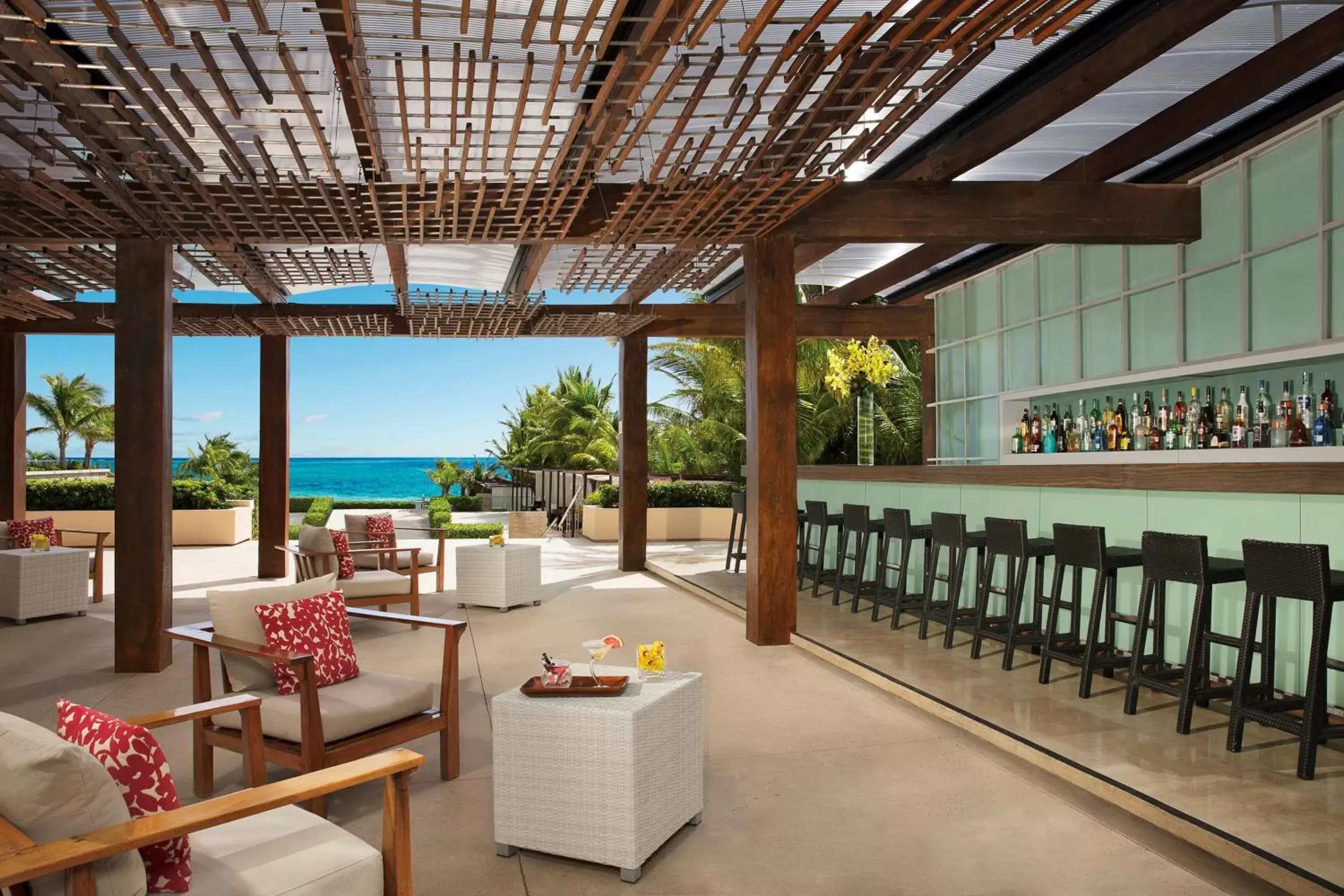Entertainment, Balcony/Terrace in Secrets The Vine Cancun - All Inclusive Adults Only