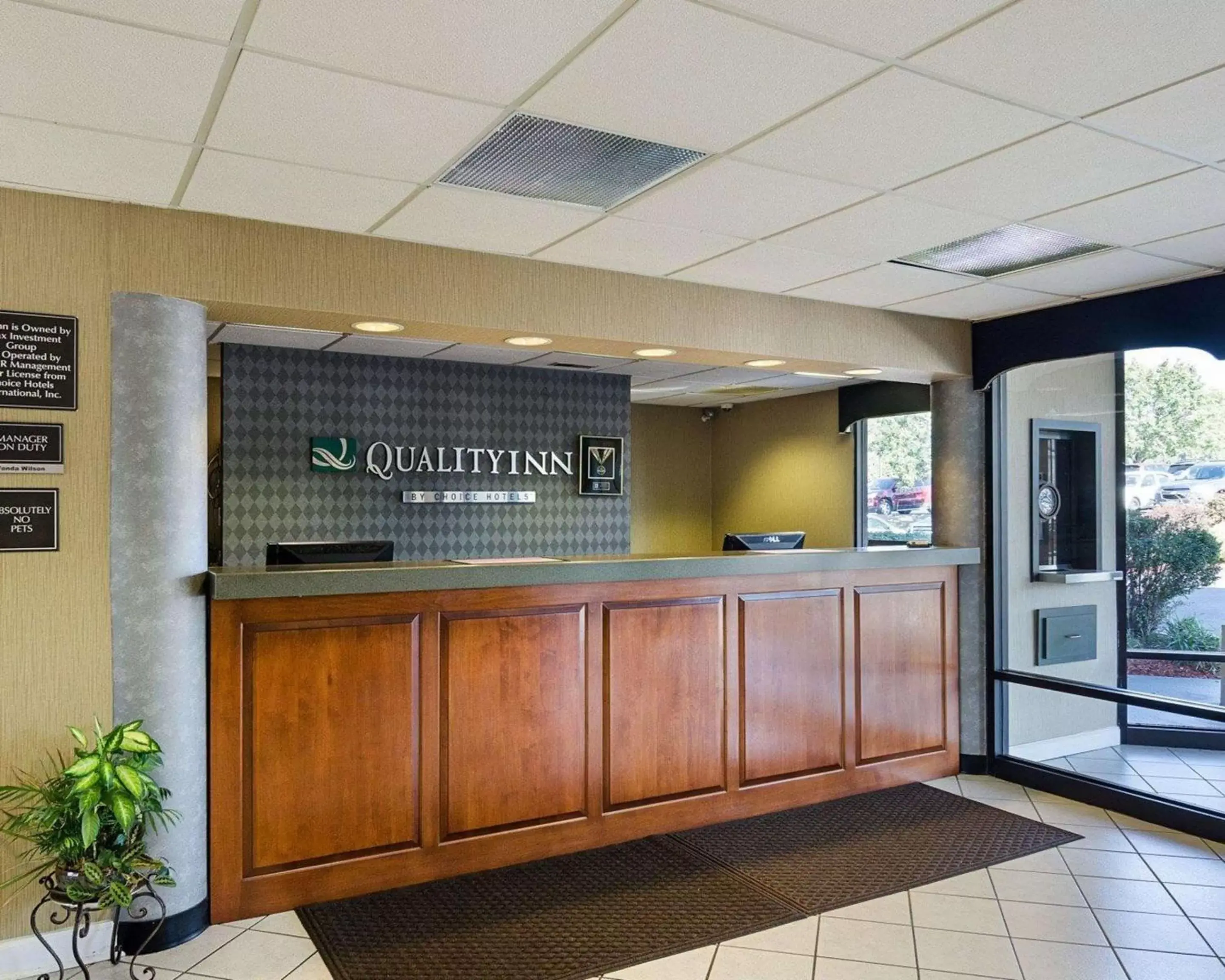 Lobby or reception, Lobby/Reception in Quality Inn Troutville - Roanoke North