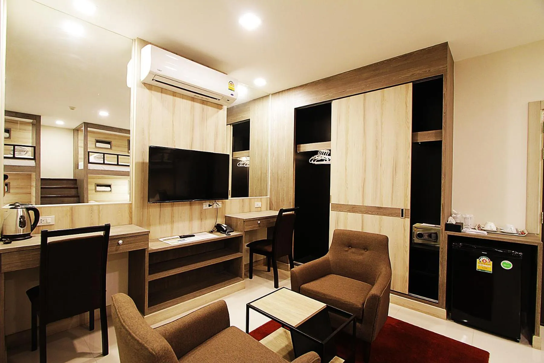 Living room in The Contrast i Hotel