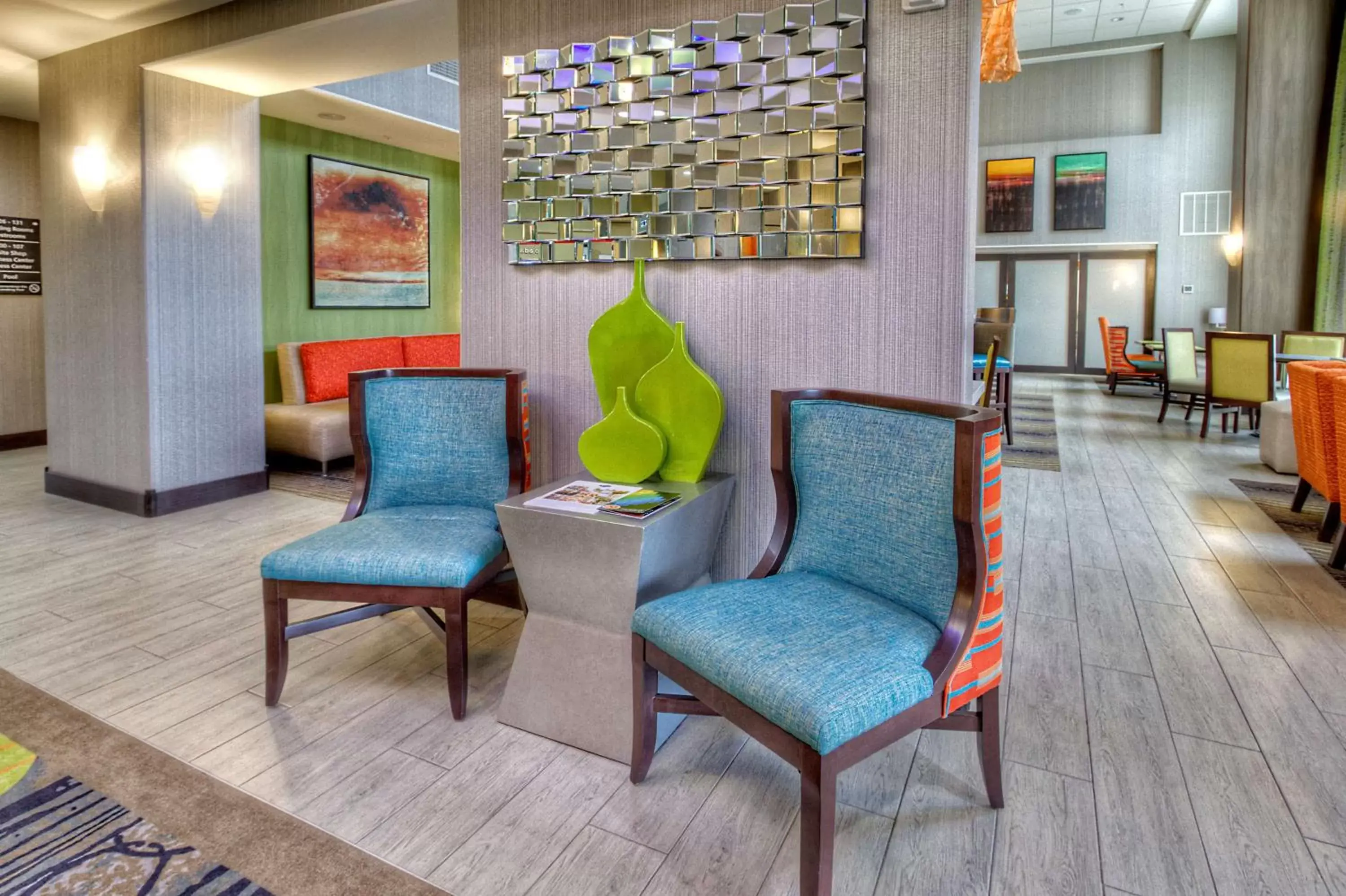 Lobby or reception, Seating Area in Hampton Inn and Suites Ada