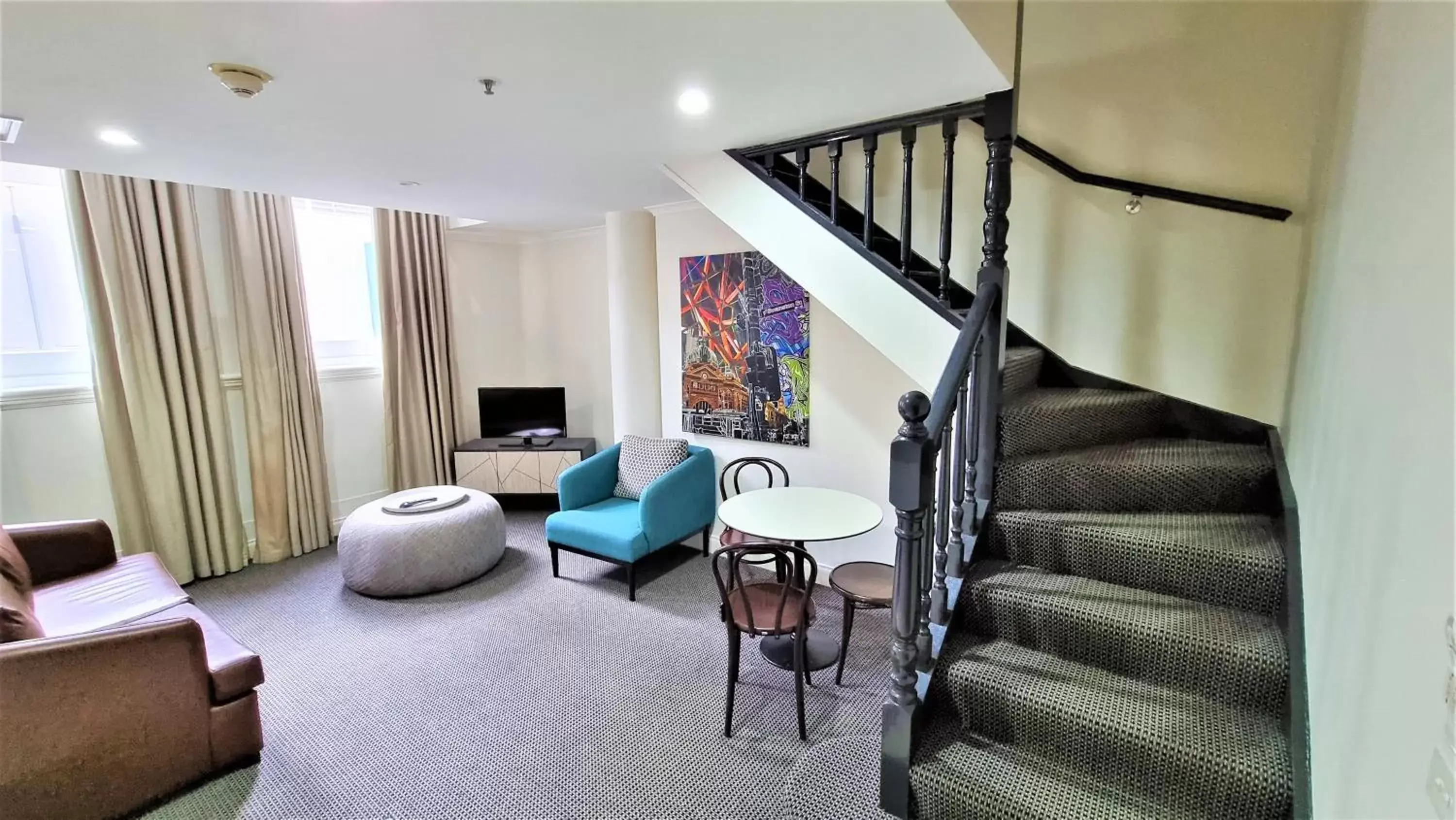 Bedroom, Seating Area in Quality Apartments Melbourne Central