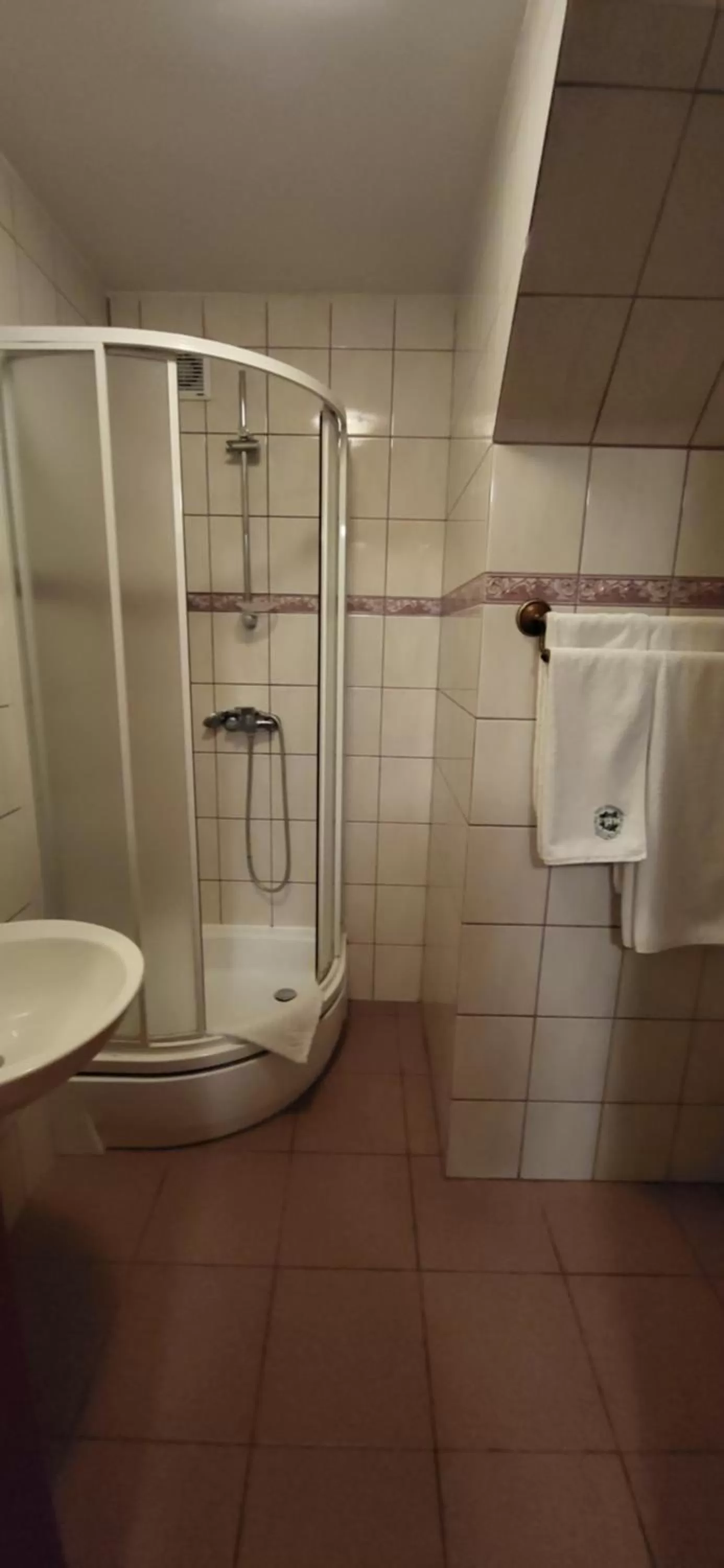 Shower in Dom Schumannów