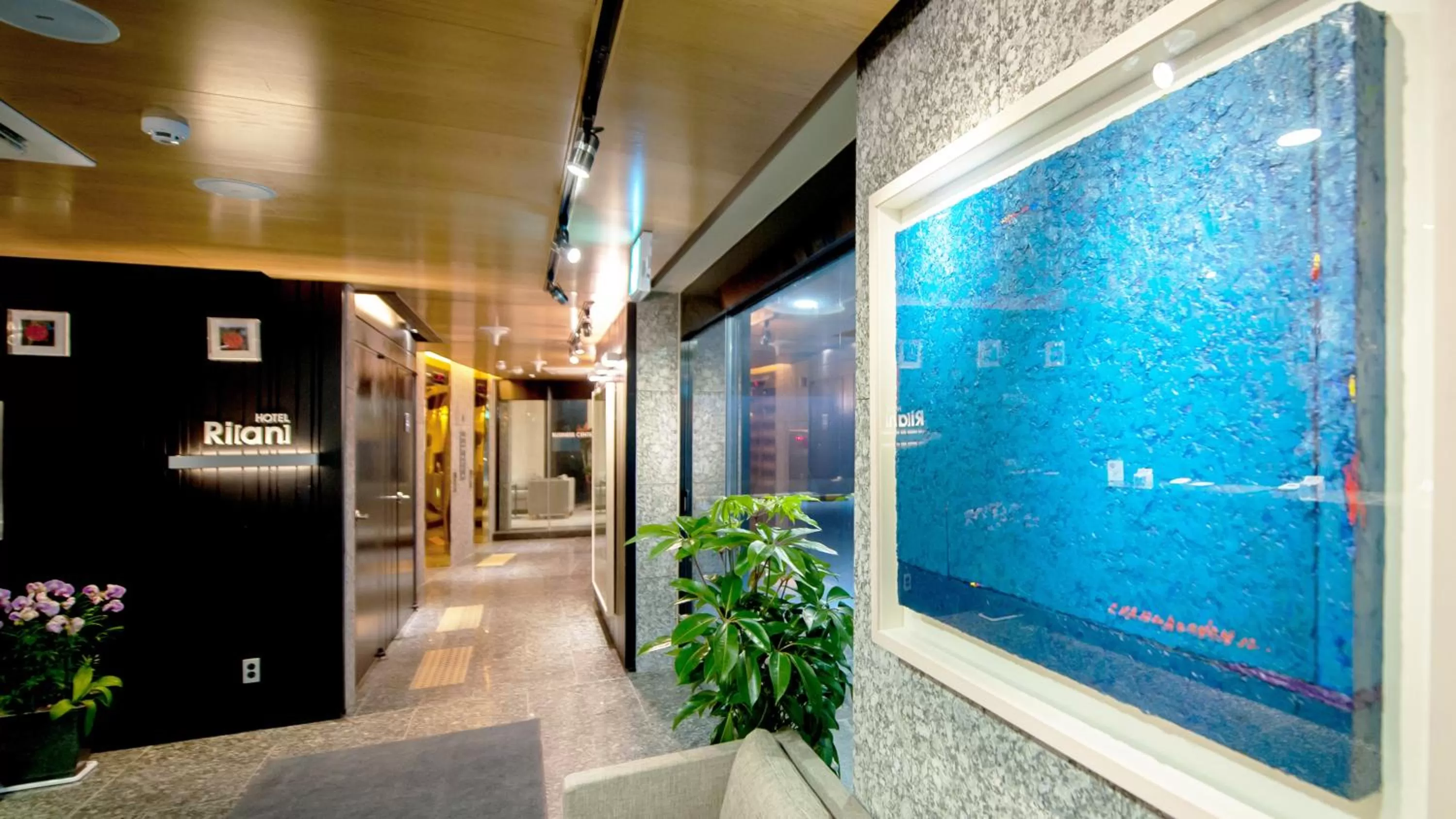 Decorative detail in Rian Hotel