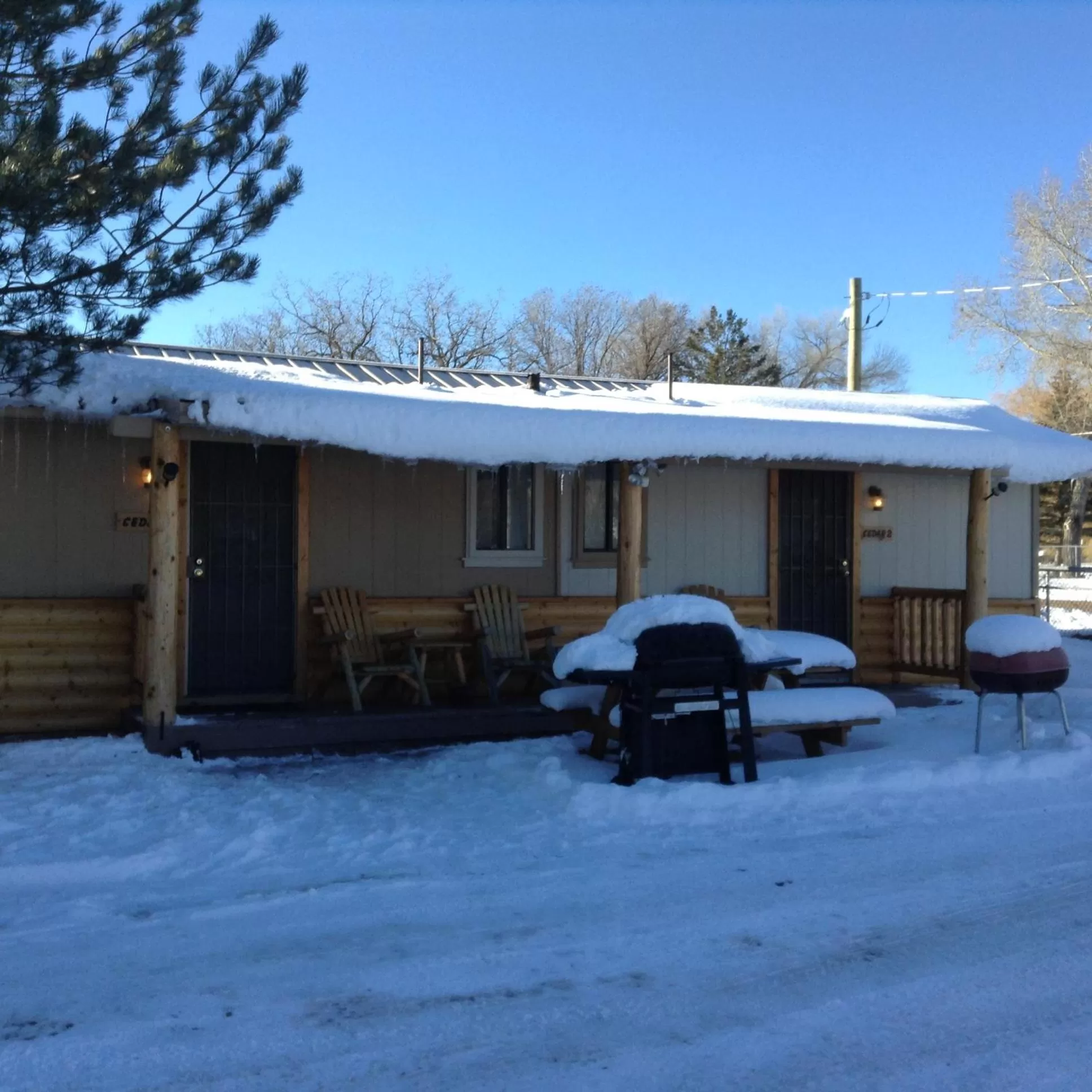 Property building in Rainbows End Fishing Resort