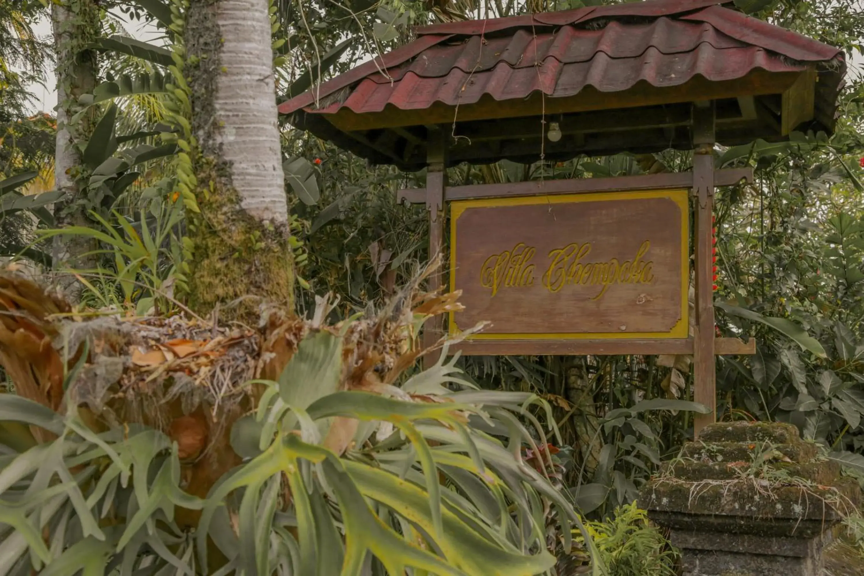 Lobby or reception, Property Logo/Sign in Villa Chempaka Hotel