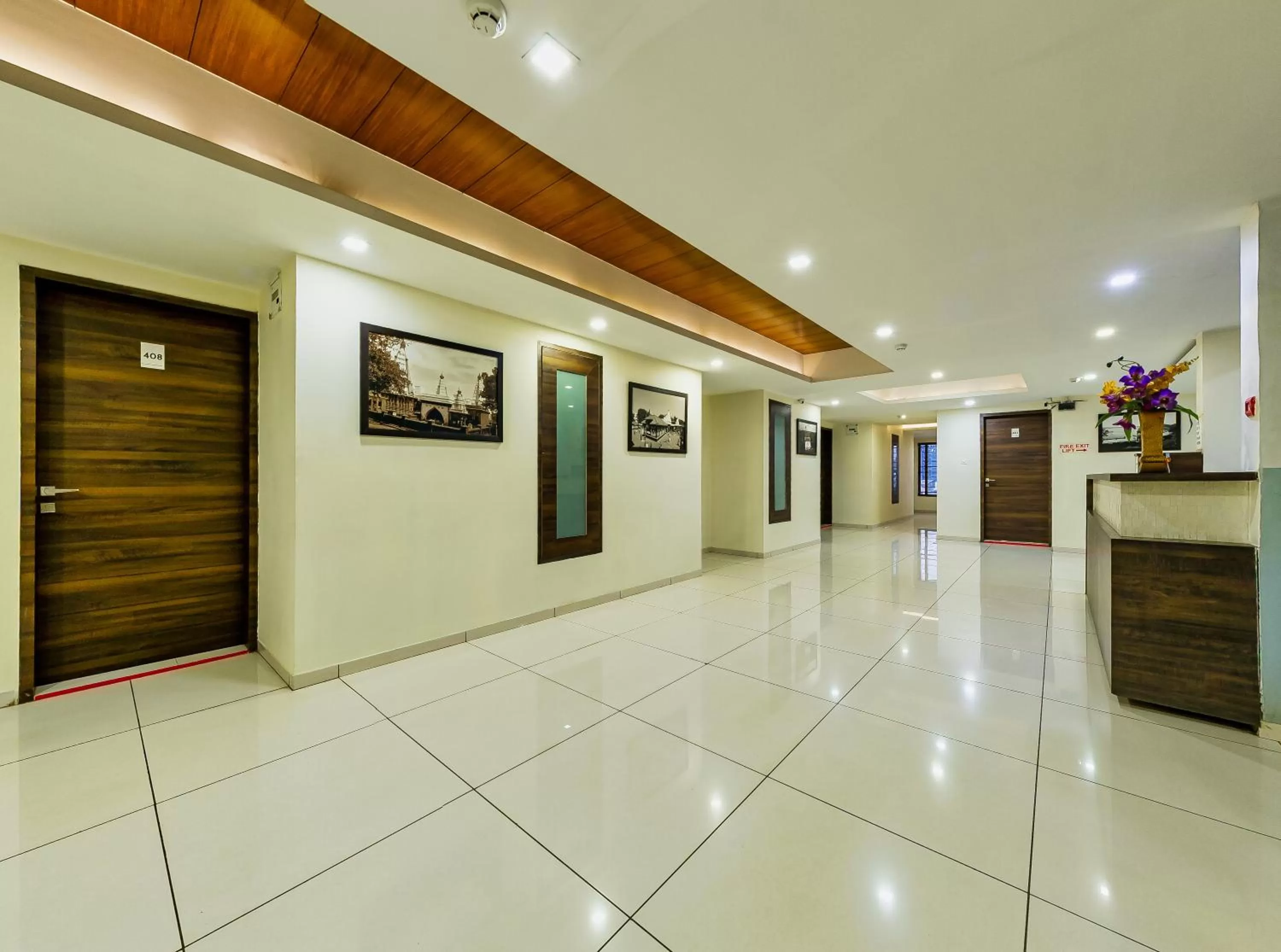 Lobby or reception in Hotel Galaxy Inn Kolhapur