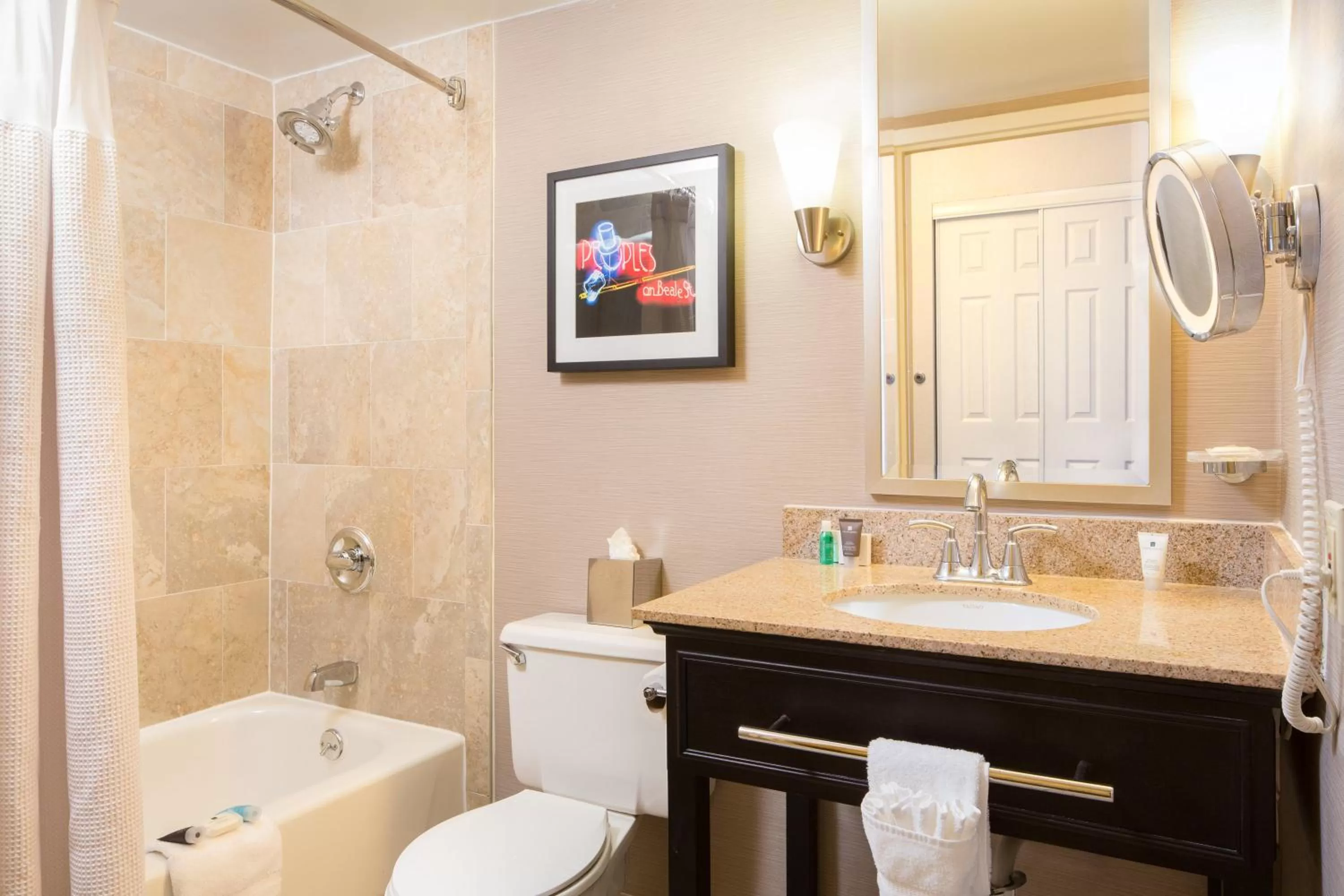 Bathroom in Crowne Plaza Memphis Downtown by IHG