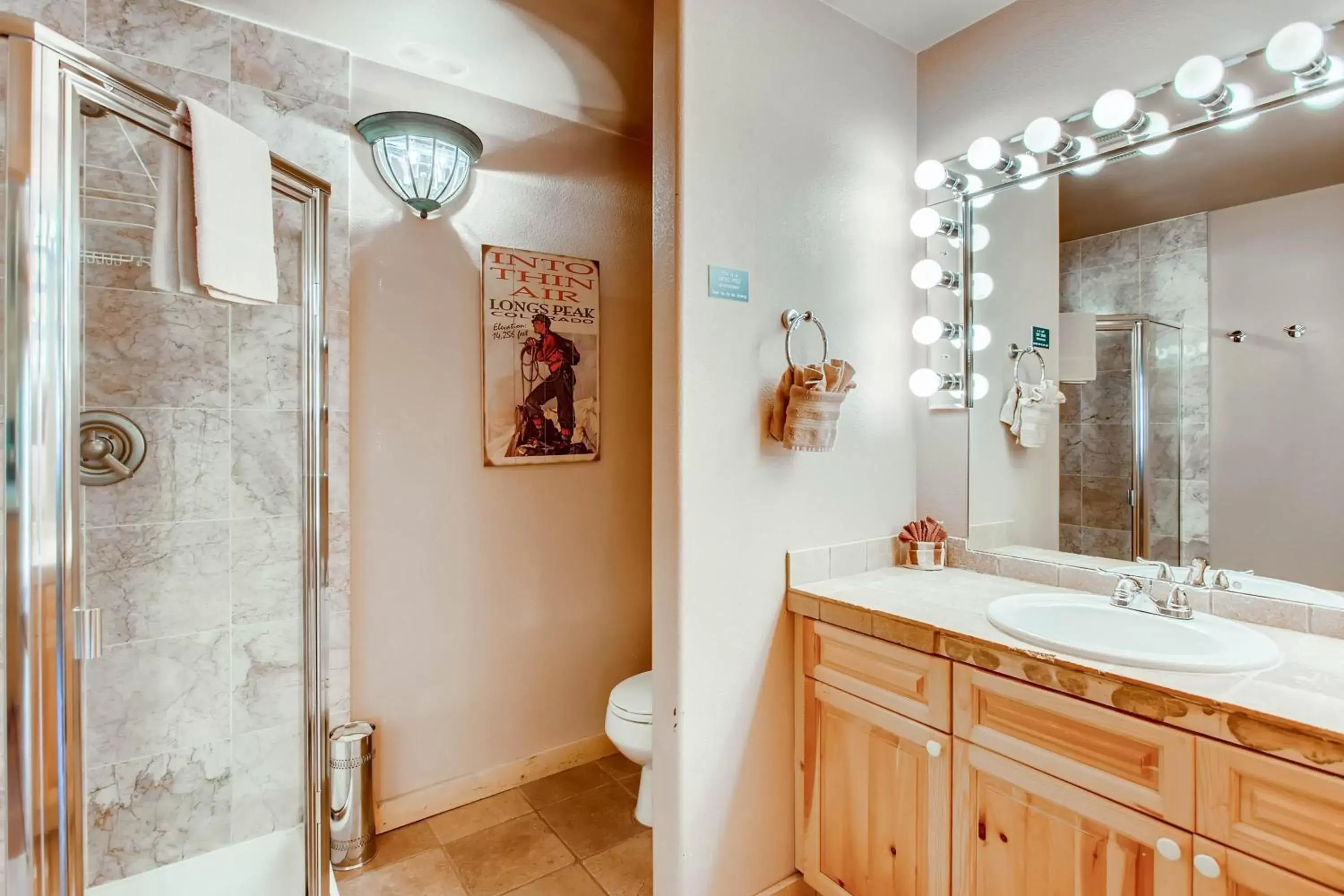Shower, Bathroom in Estes Park Condos