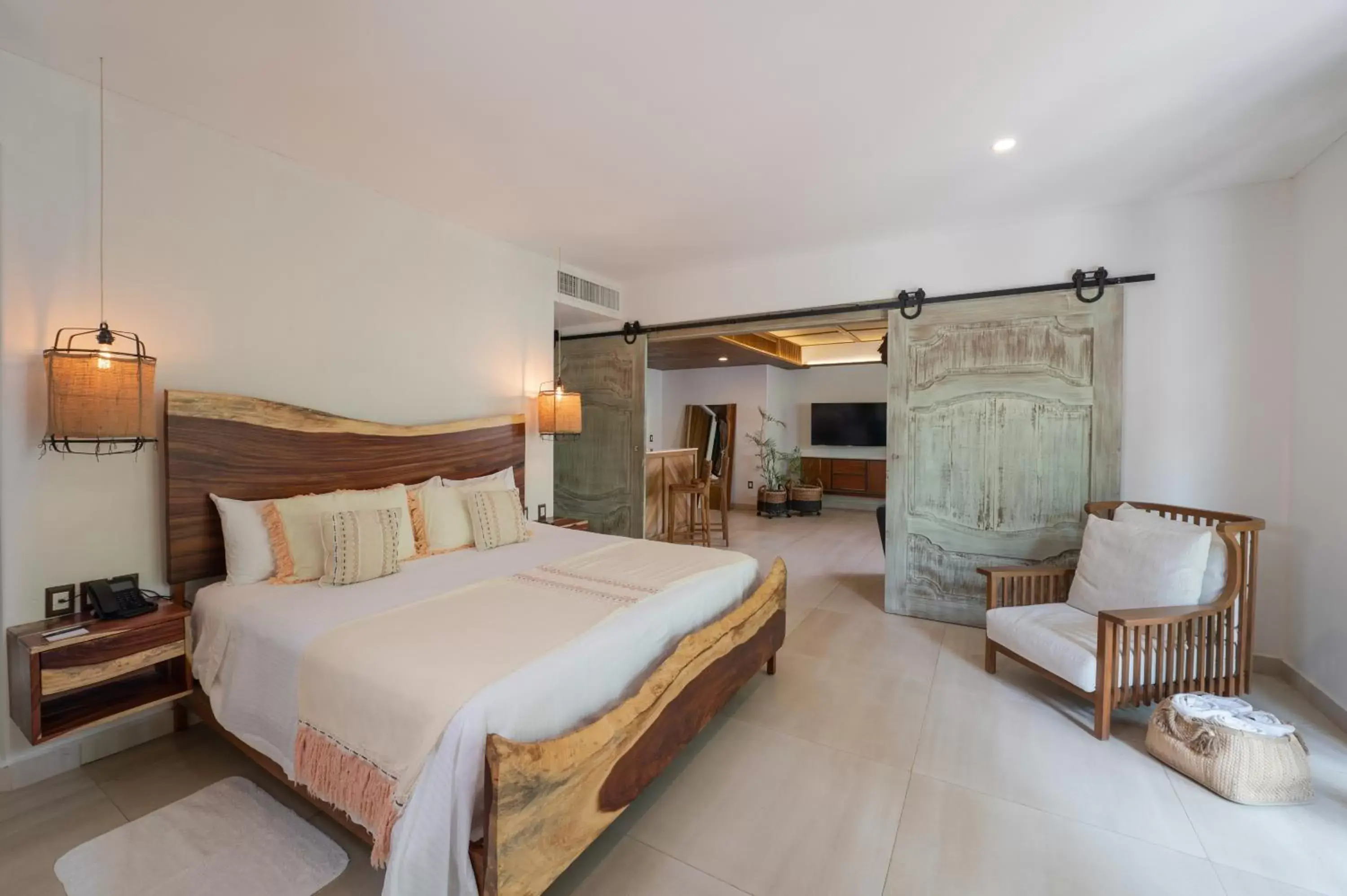 Bed in Ana y Jose Hotel & Spa Tulum - All inclusive