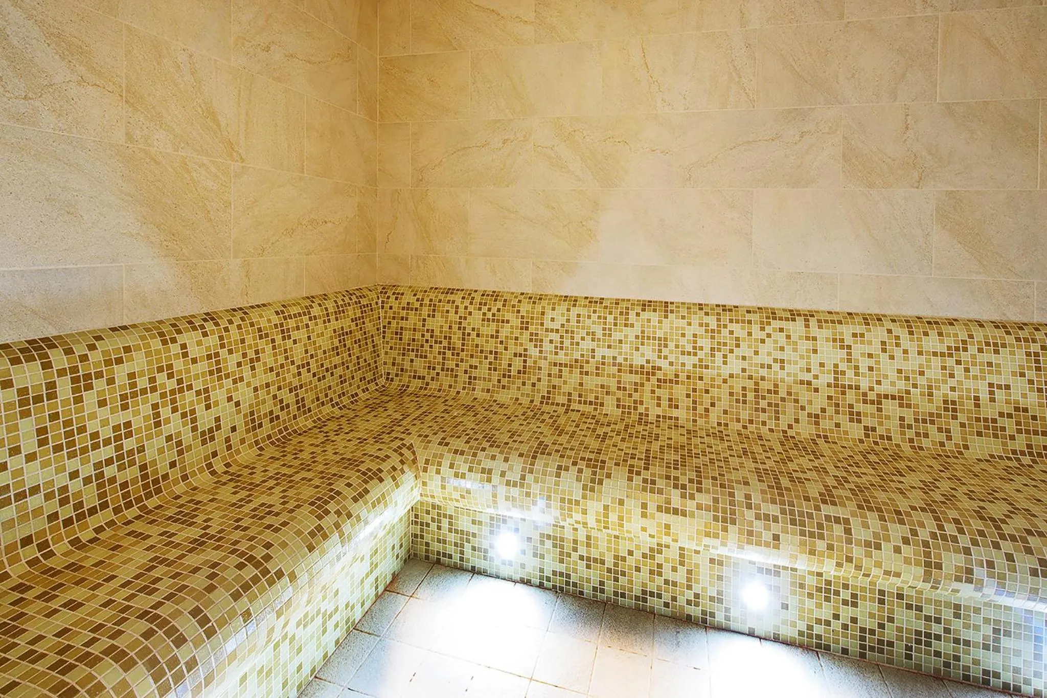 Steam room in Hotel Rakovec