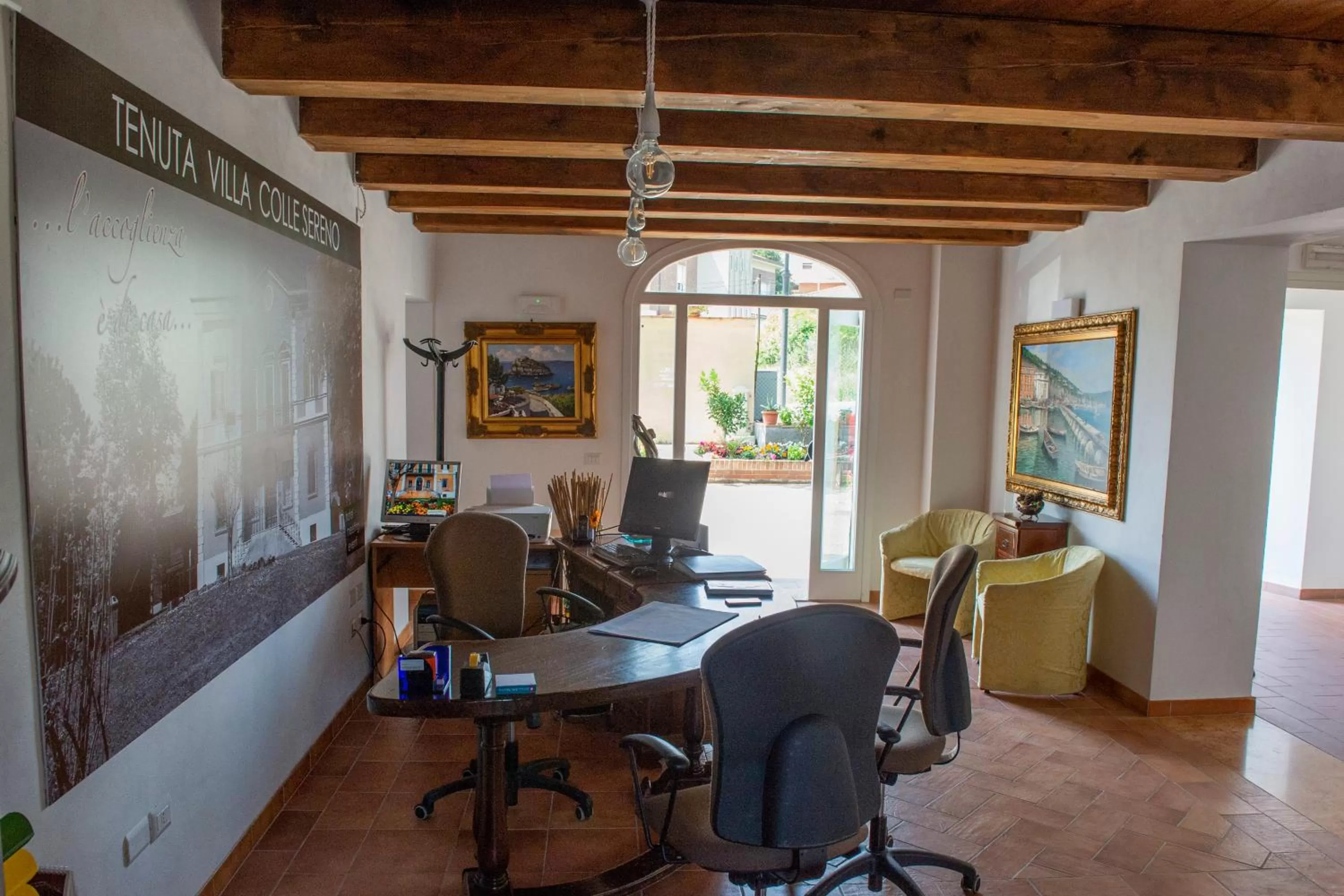 Lobby or reception in Tenuta Villa Colle Sereno