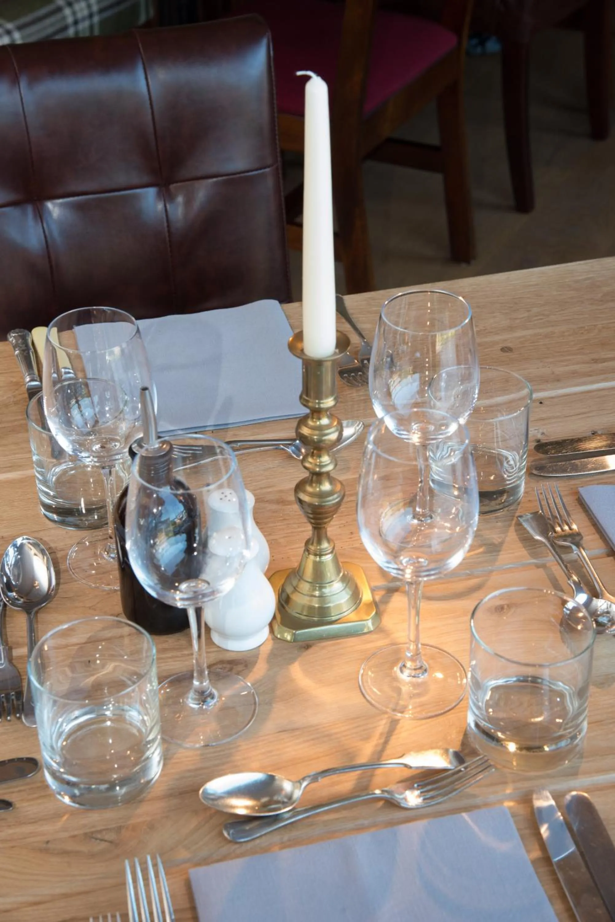 Dining area in The Swan Inn