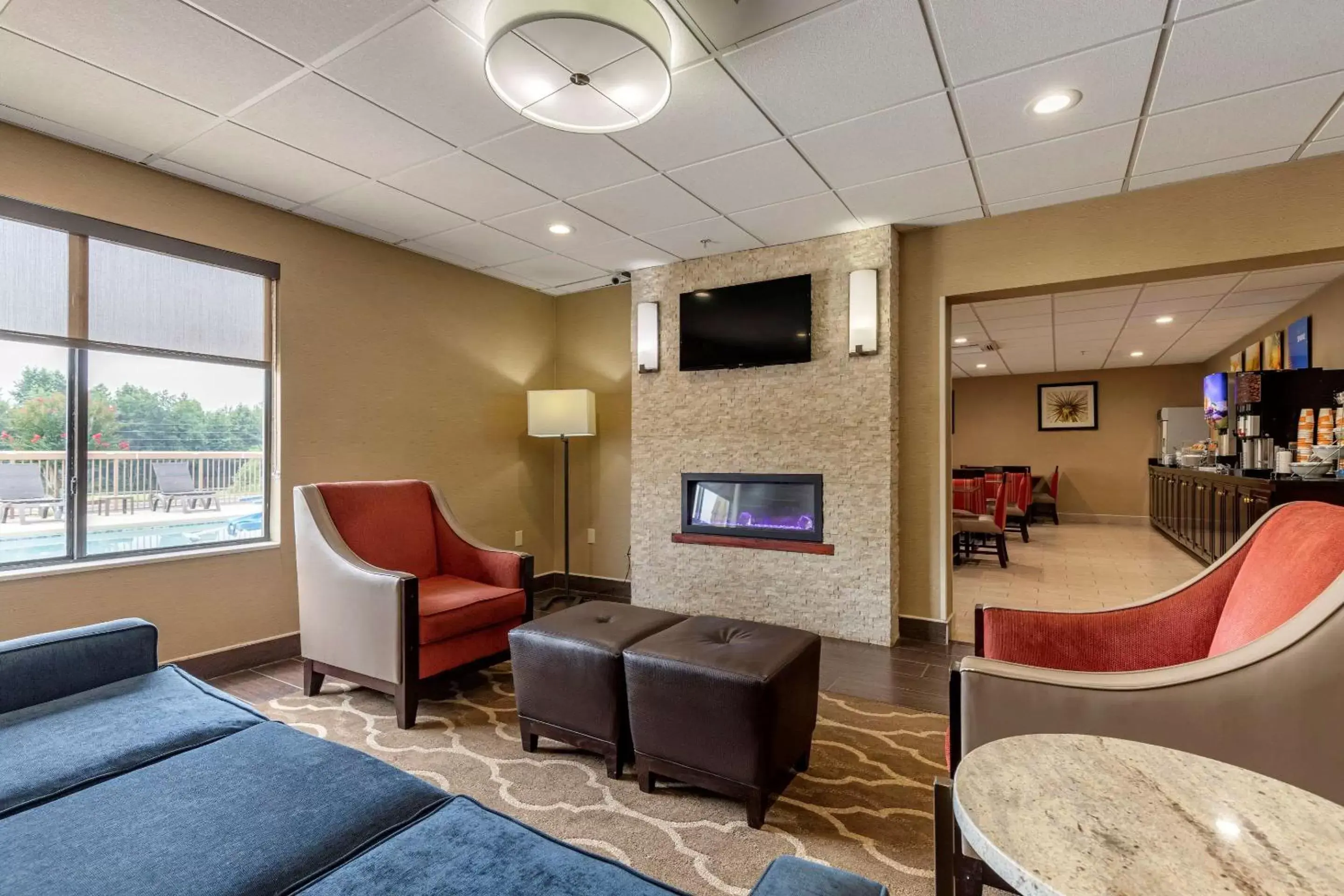Lobby or reception, Seating Area in Comfort Inn & Suites Mocksville I-40