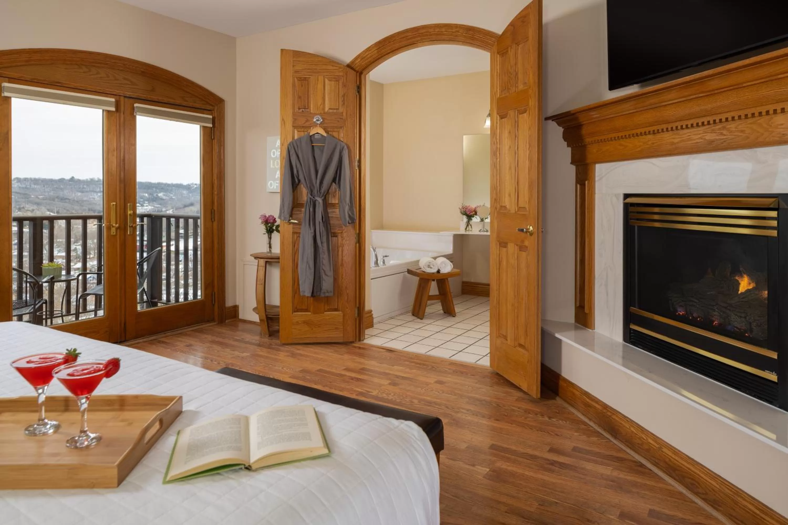 Bedroom in Hermann Hill