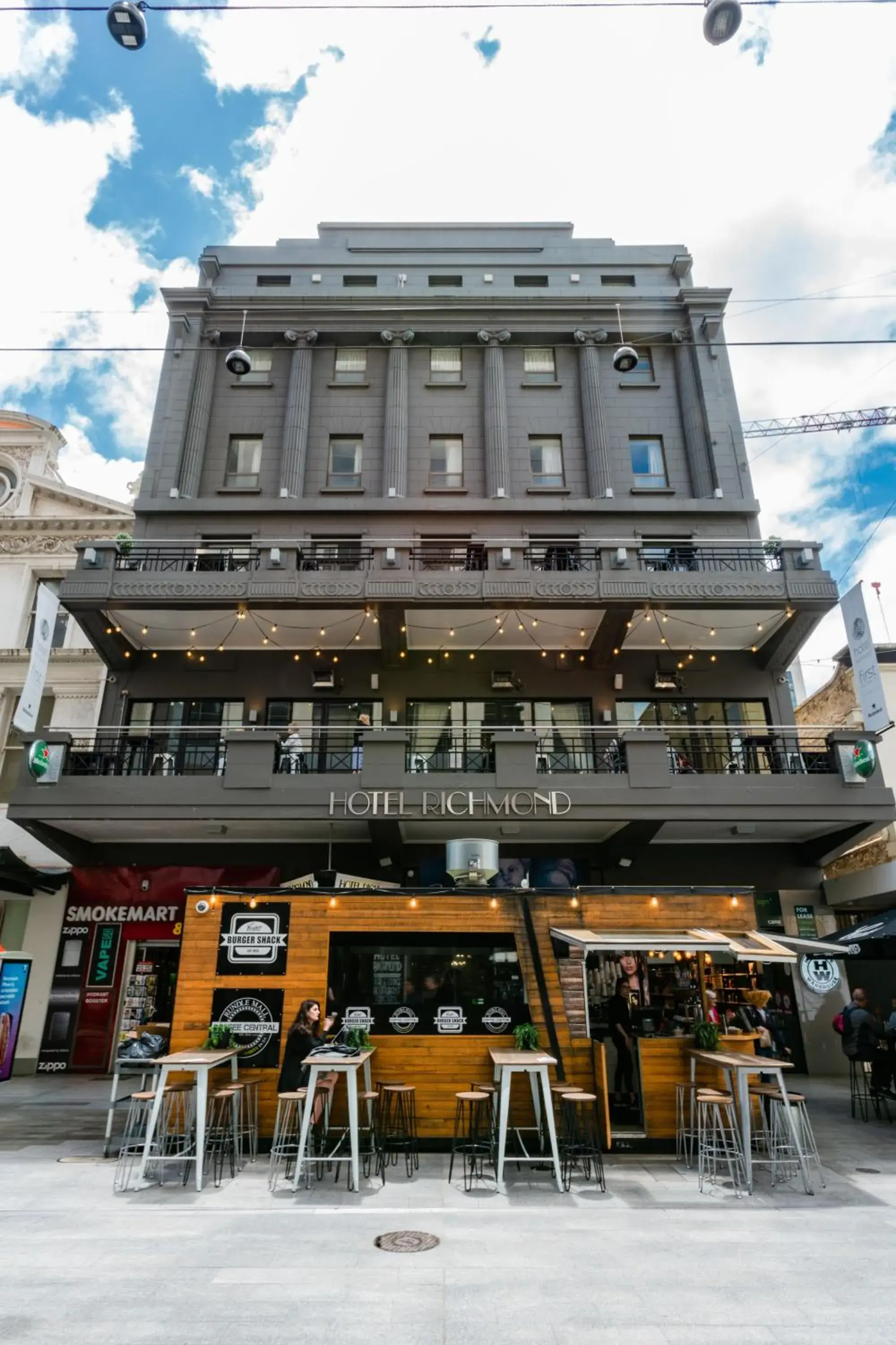 Facade/entrance, Property Building in Hotel Richmond on Rundle Mall