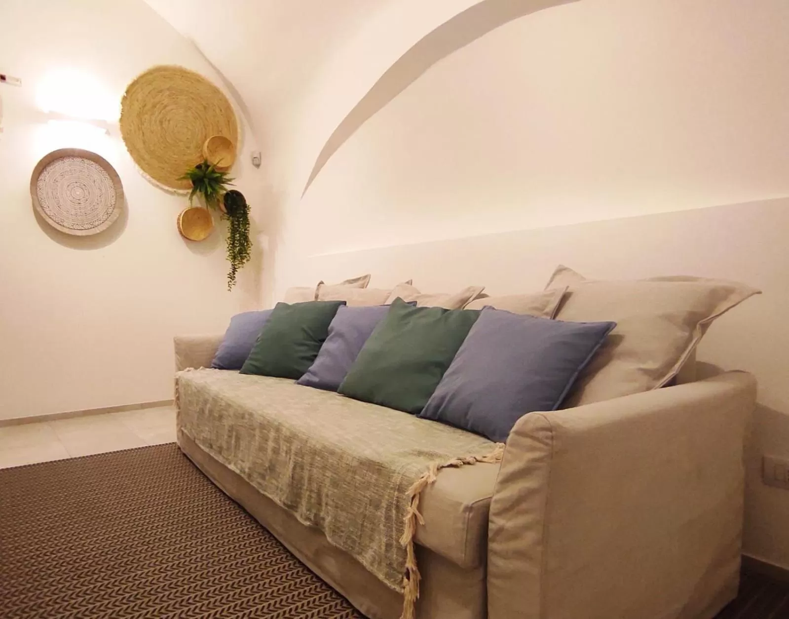 Living room in L Antico Forno Bari Centro Storico