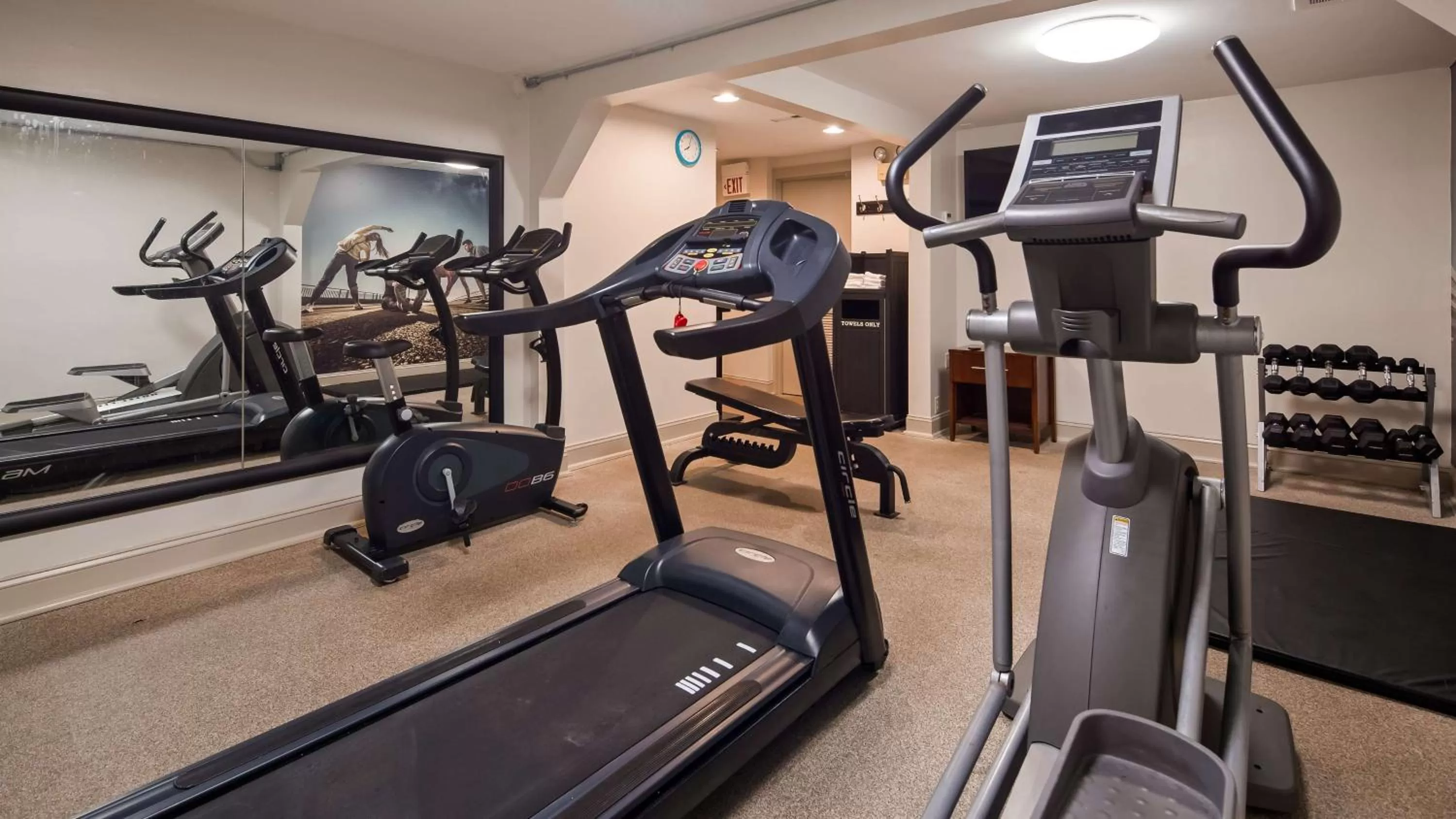 Fitness centre/facilities in Best Western Plus Coastline Inn