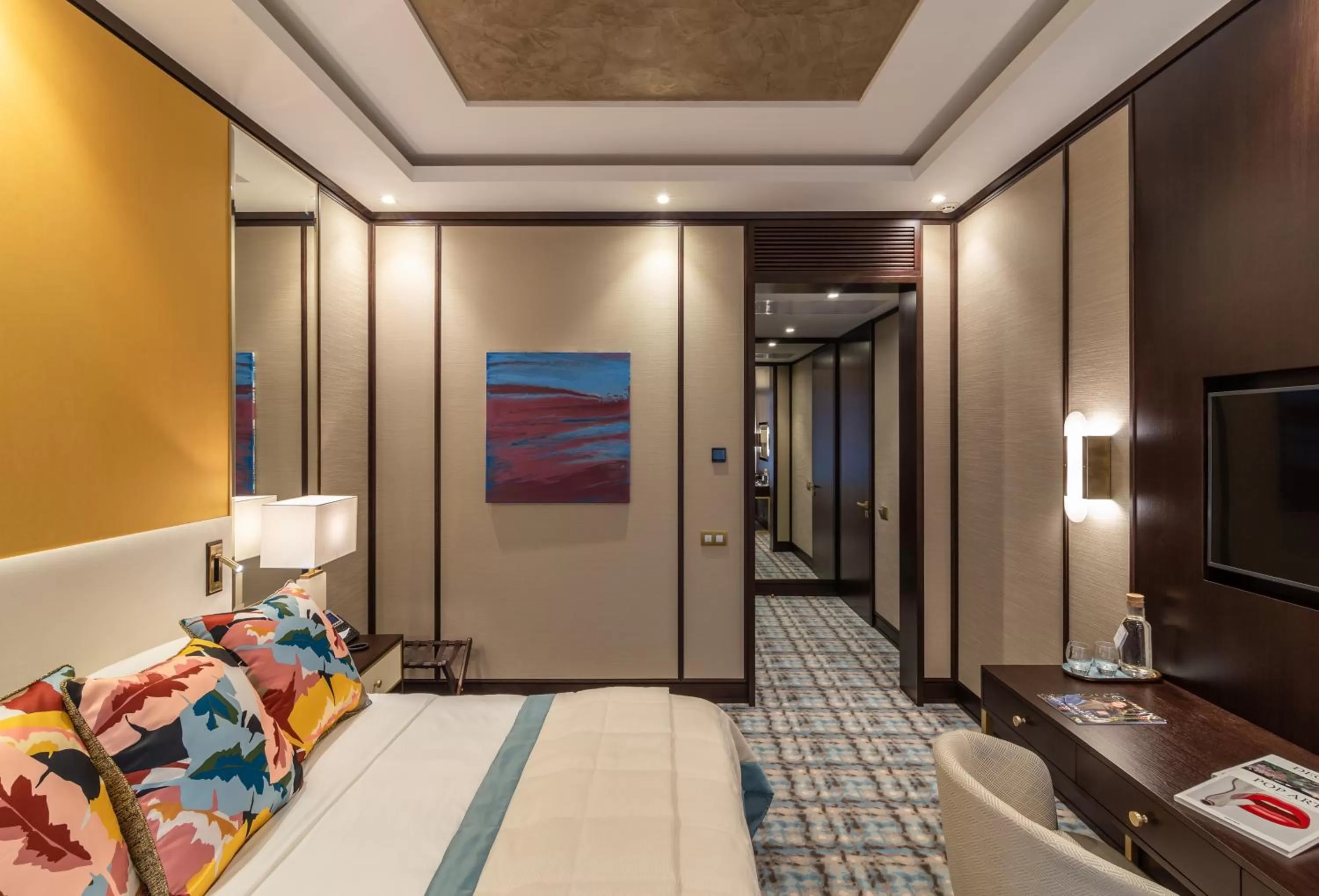 Bed in SOHO boutique hotel