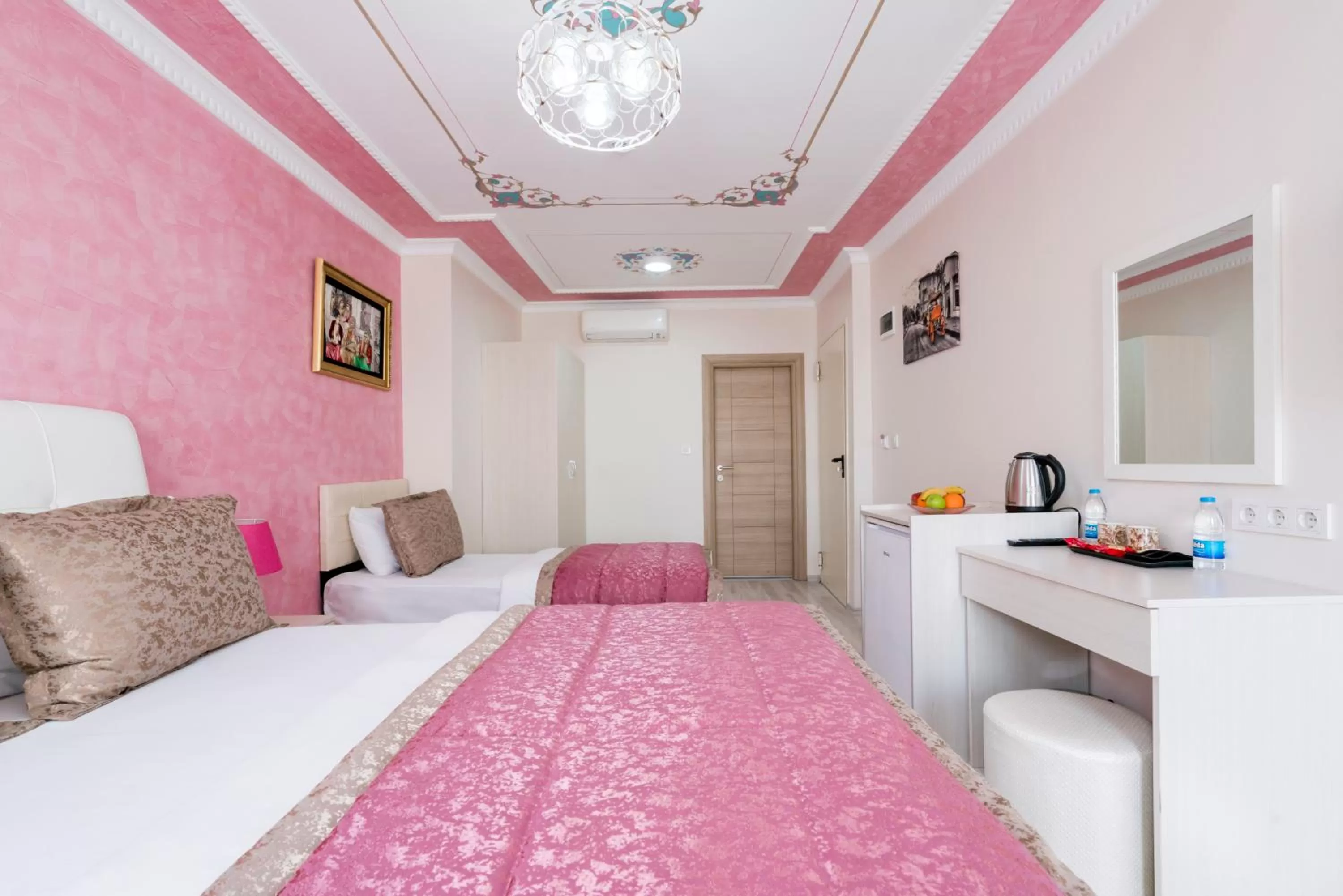 Decorative detail, Bed in ATAM HOTEL