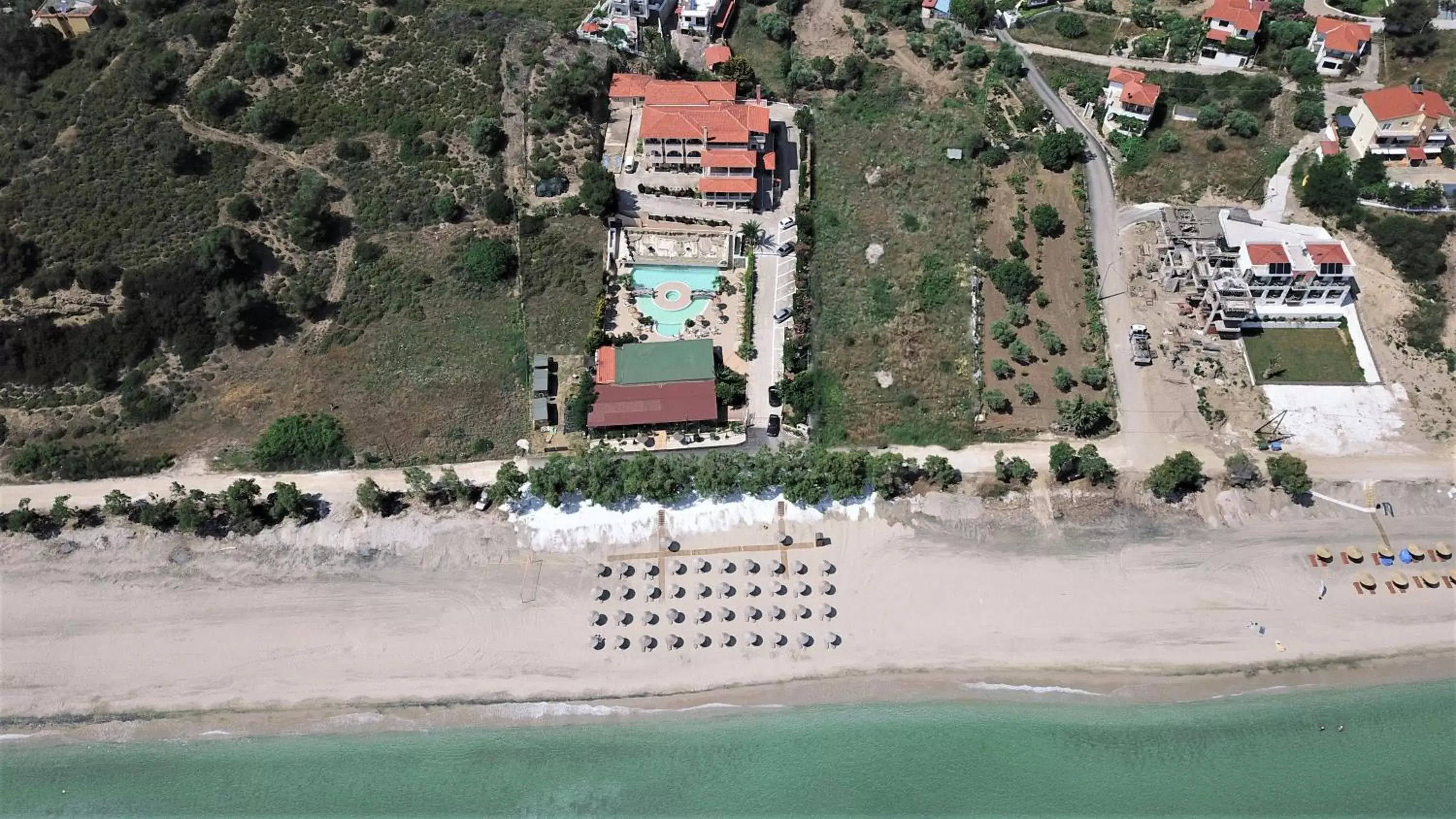 Property building, Bird's-eye View in Thassos Hotel Grand Beach