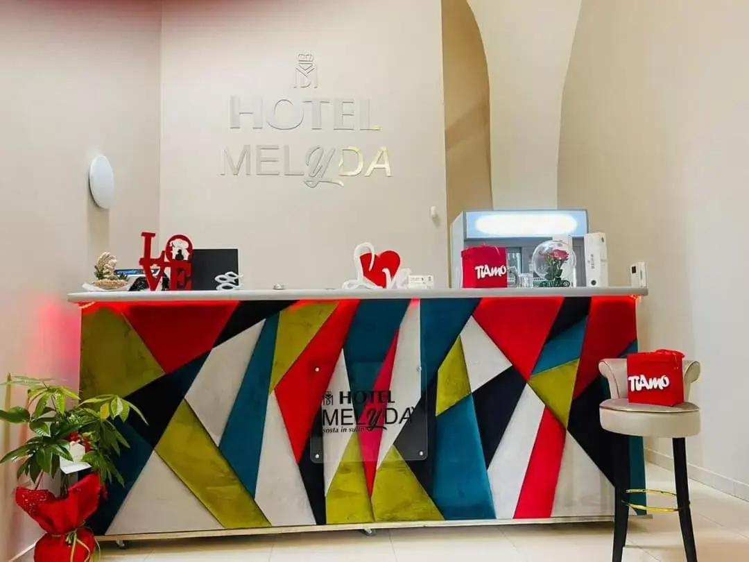 Lobby or reception in Hotel Melydà