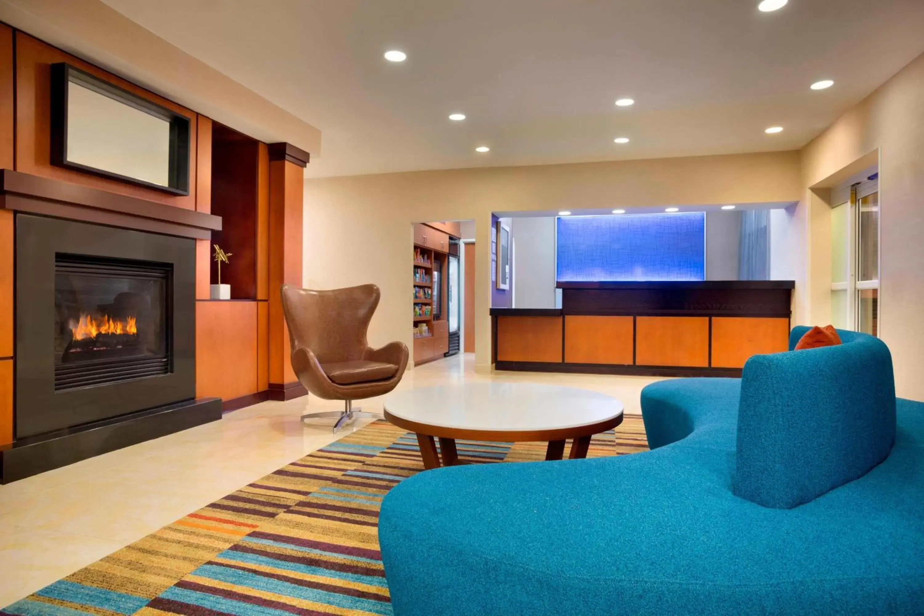 Lobby or reception, Seating Area in Fairfield Inn & Suites by Marriott Dallas Plano
