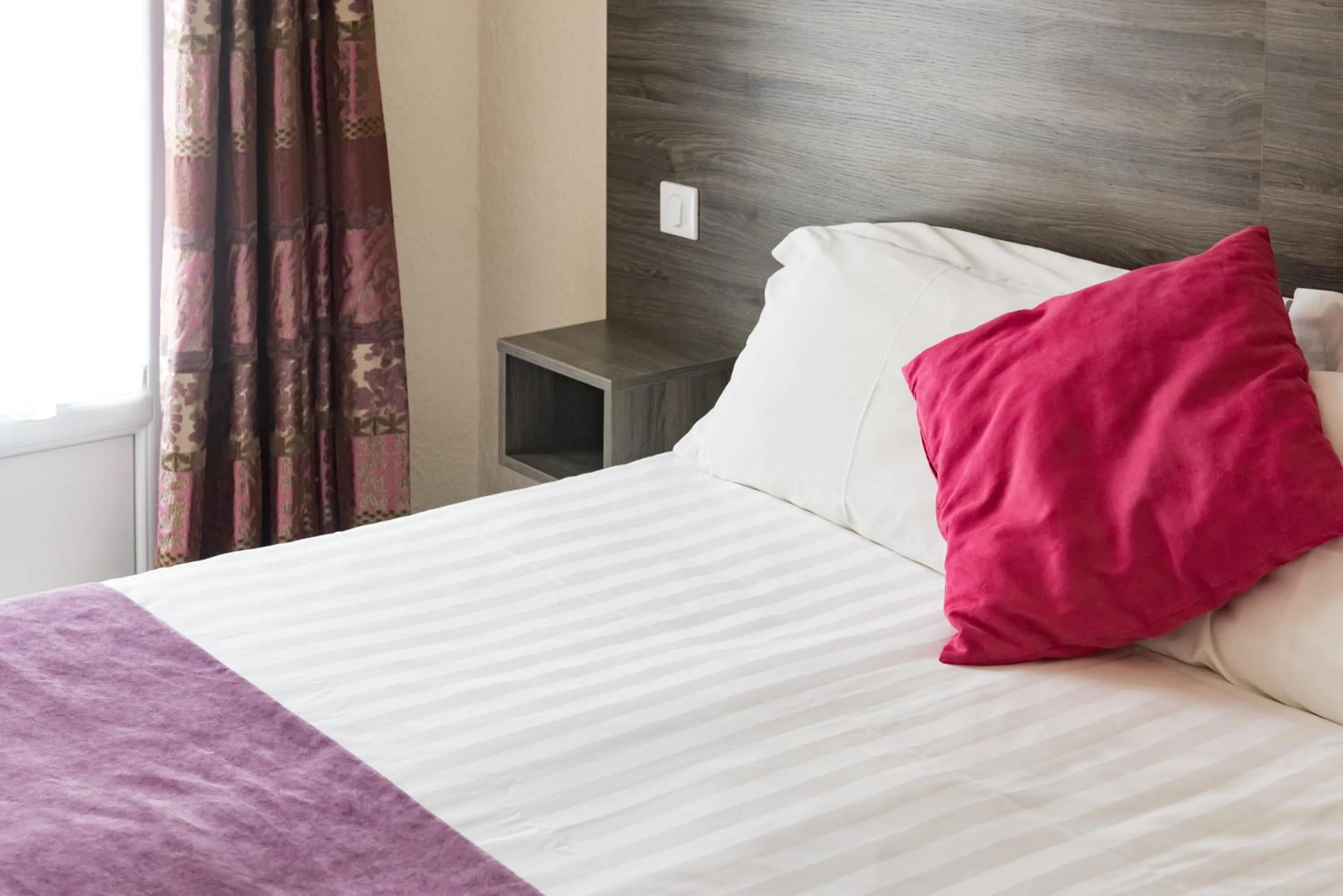 Decorative detail, Bed in Hotel Le 21