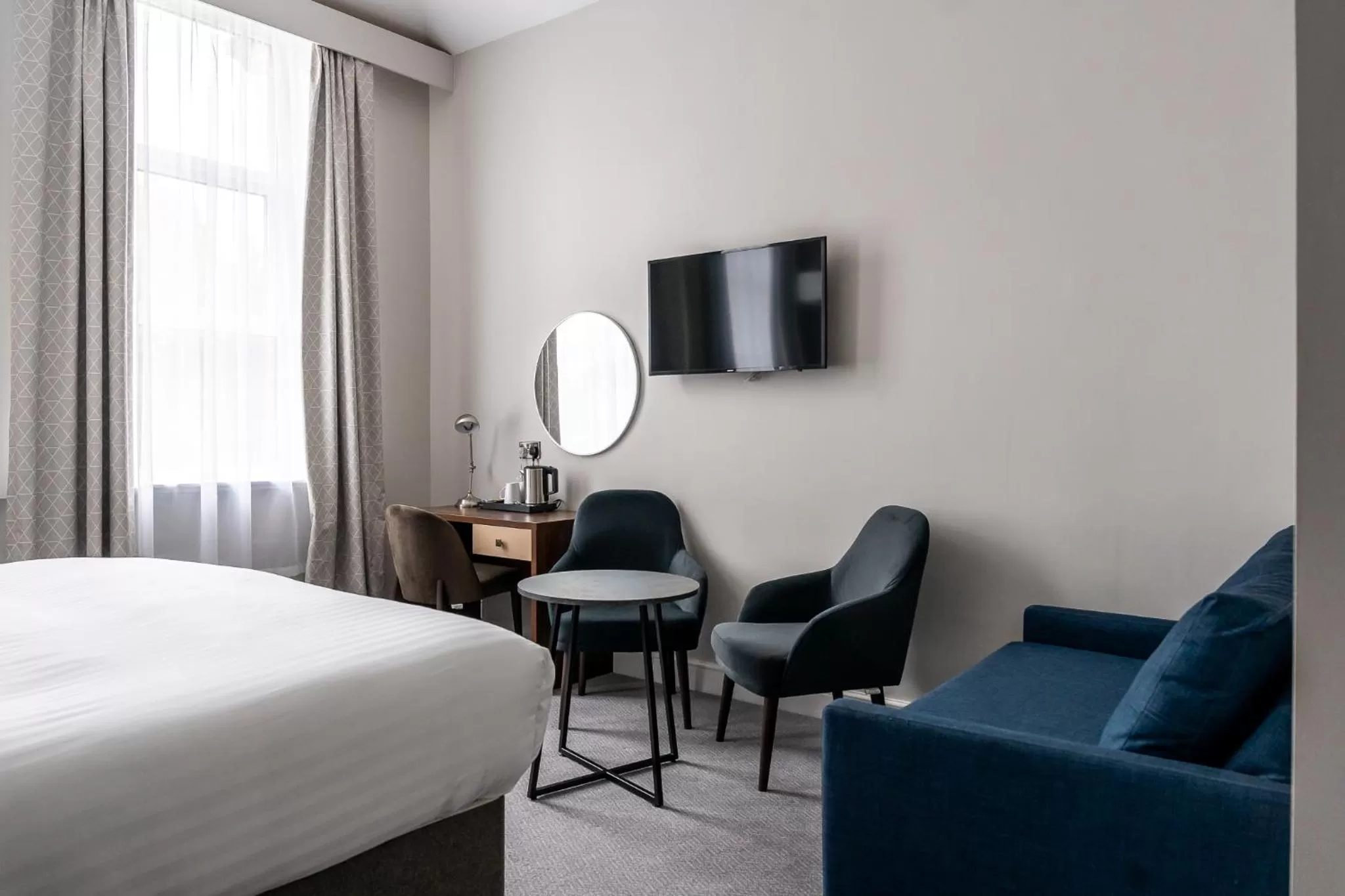 Bed in Trafford Hall Hotel Manchester, Trademark Collection by Wyndham