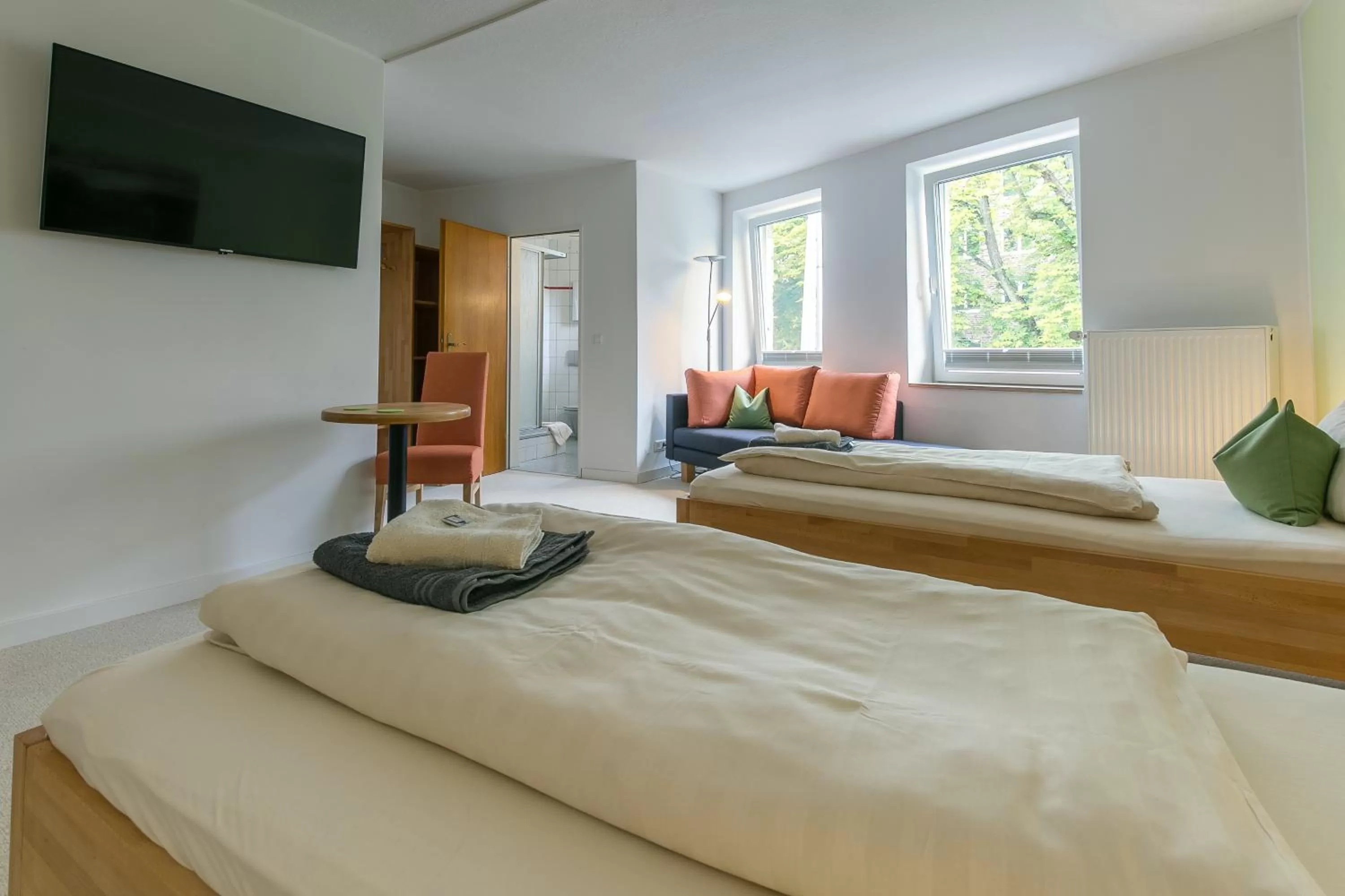 Bed in Hotel Johnsburg