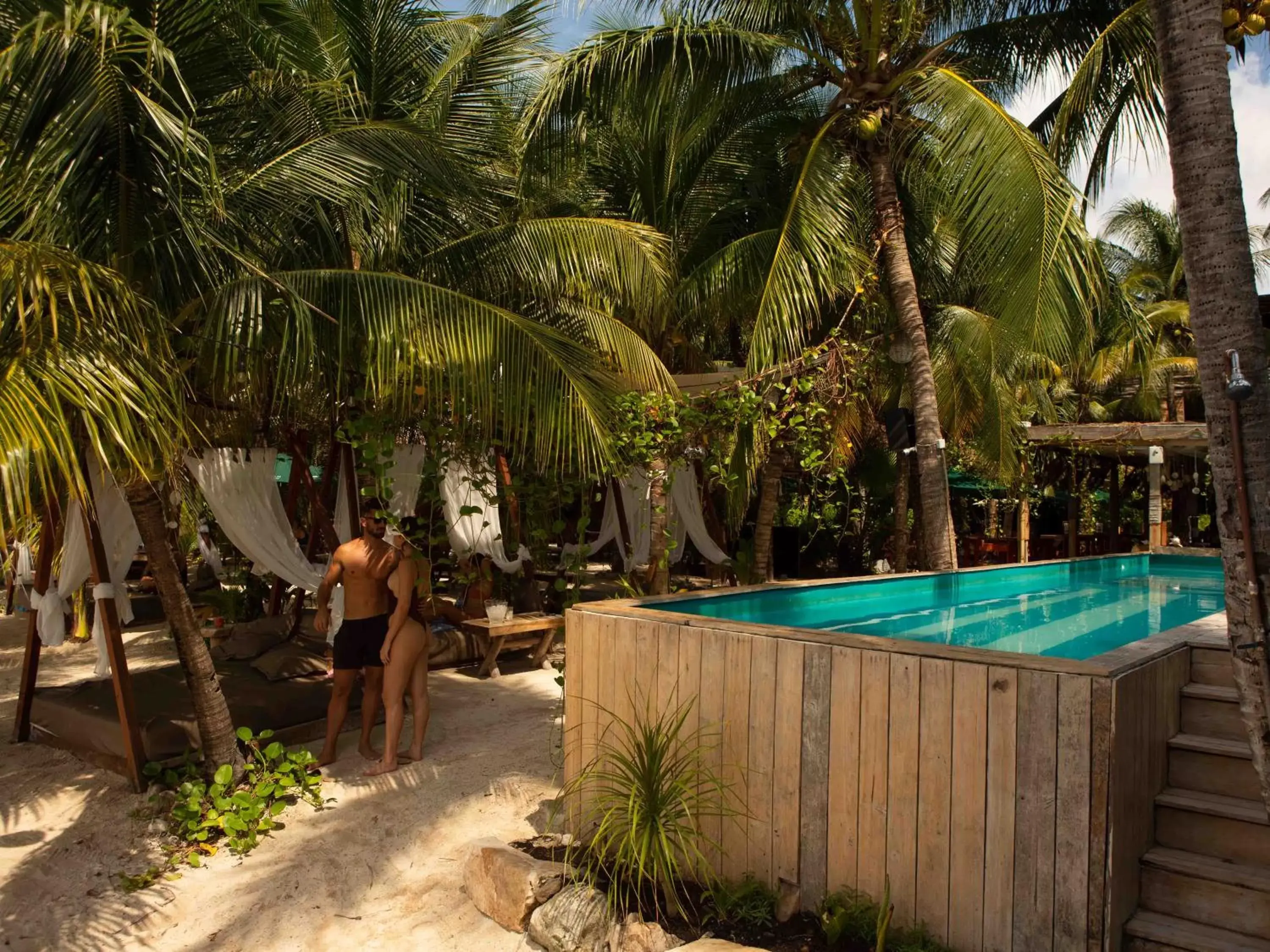 Pool view, Swimming Pool in Enigmatic Beach Hotel