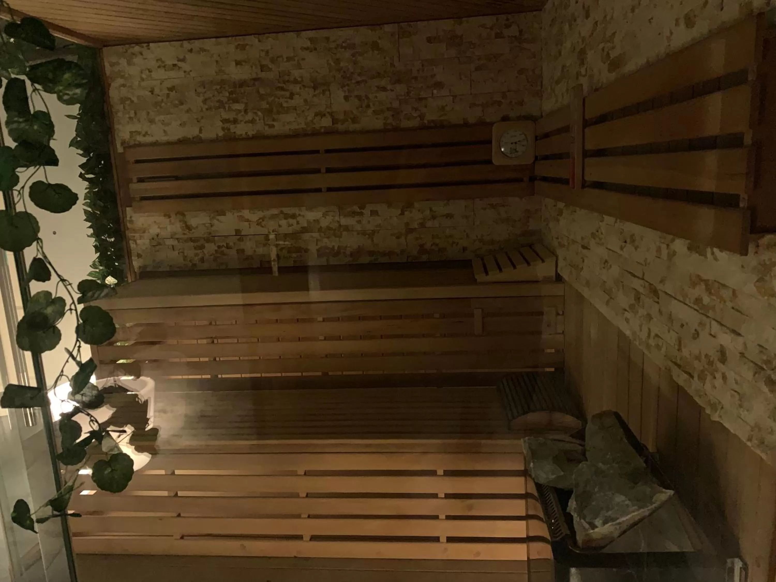 Sauna in Várfal Wellness Panzió