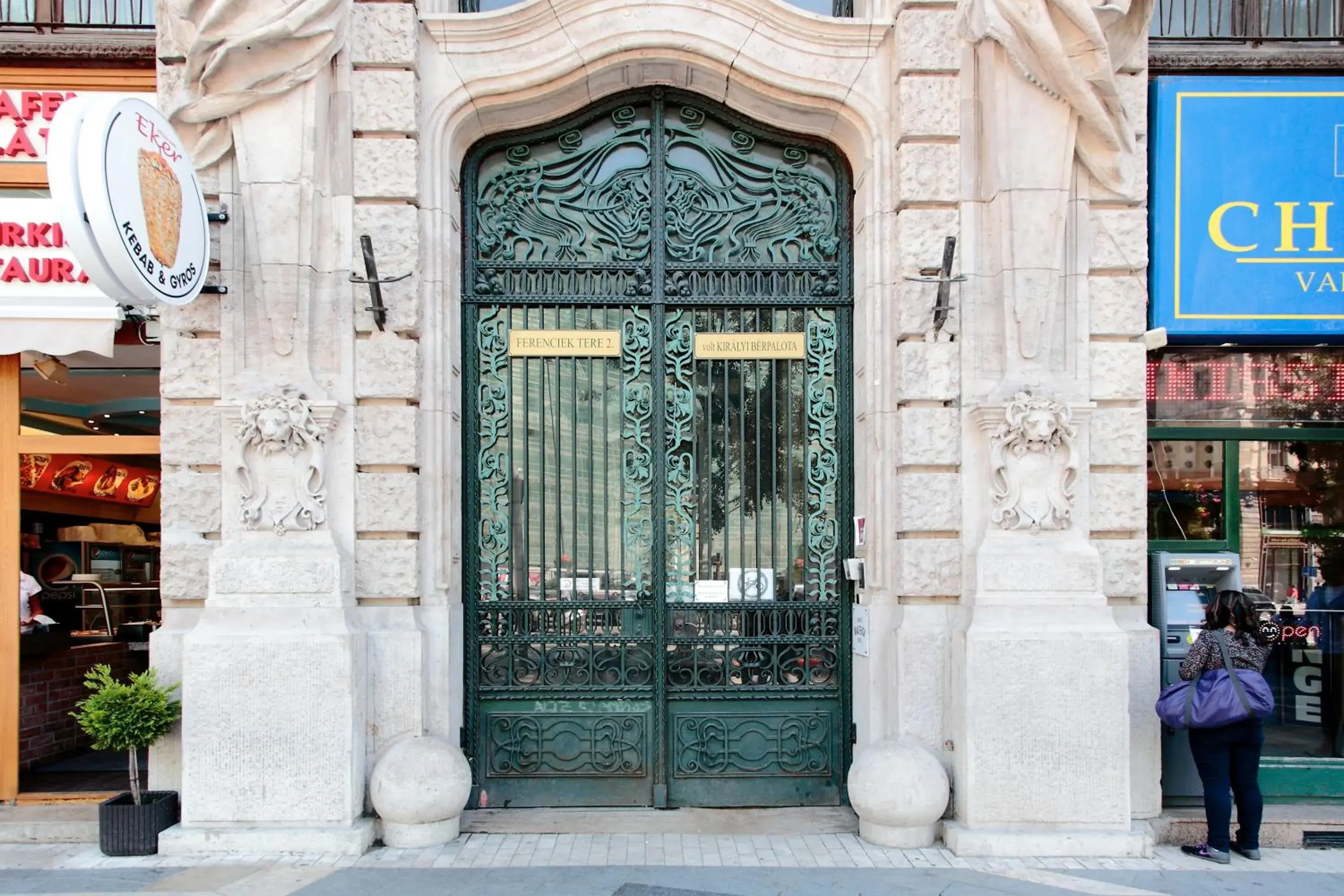 Facade/entrance in Maverick Hostel & Ensuites