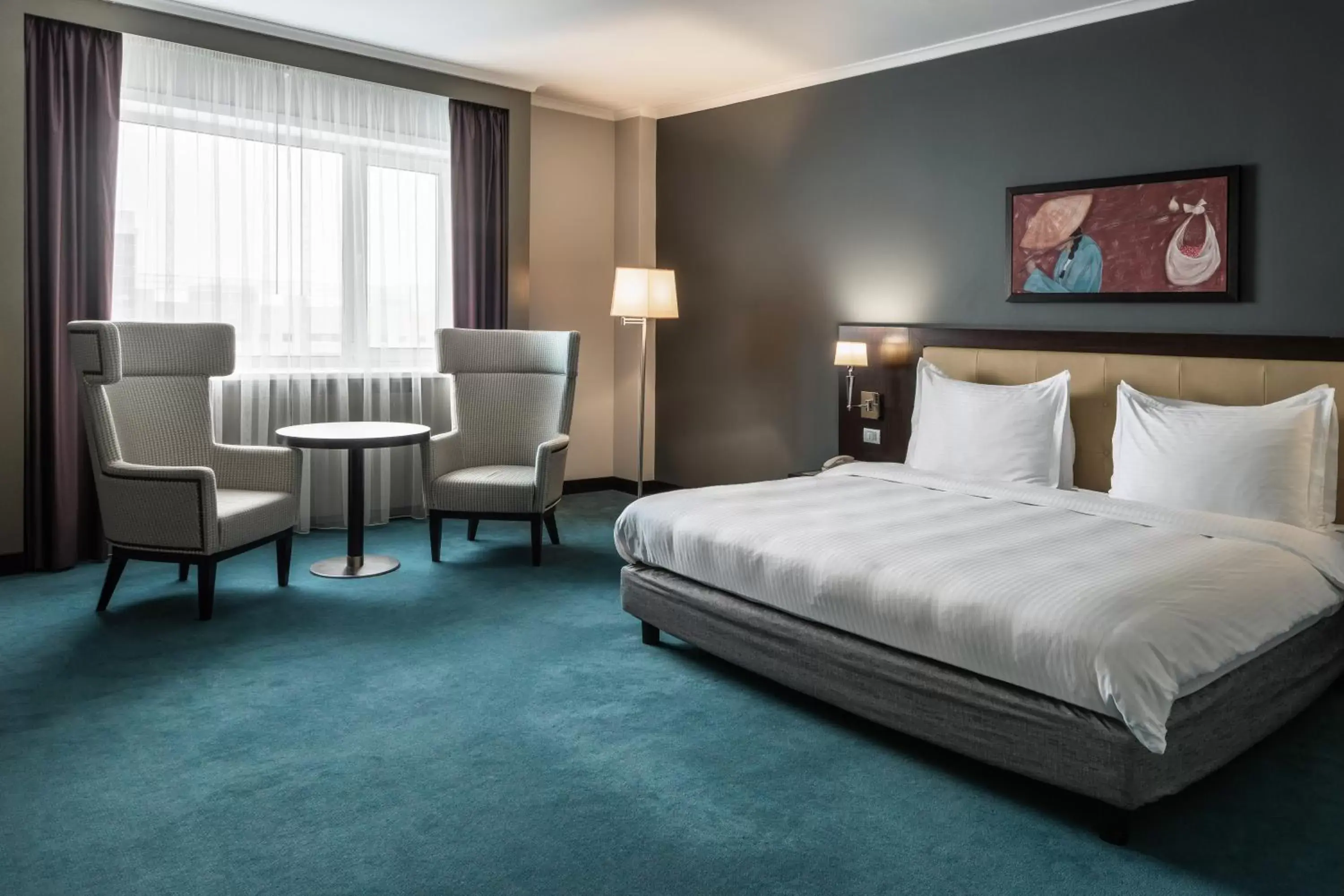 Bedroom, Bed in Radisson Hotel Astana