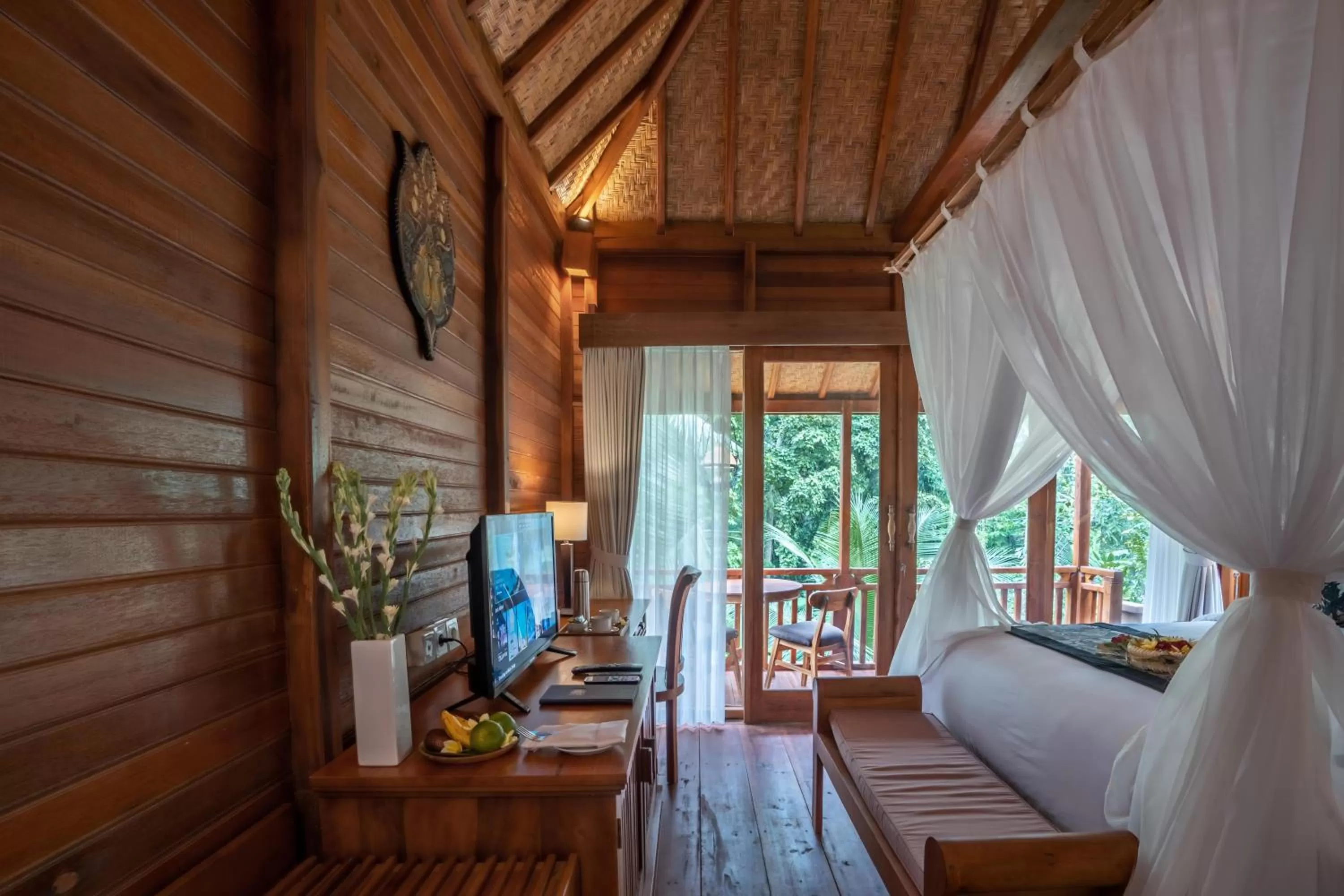 Property building, Bed in The Compass Rose Ubud
