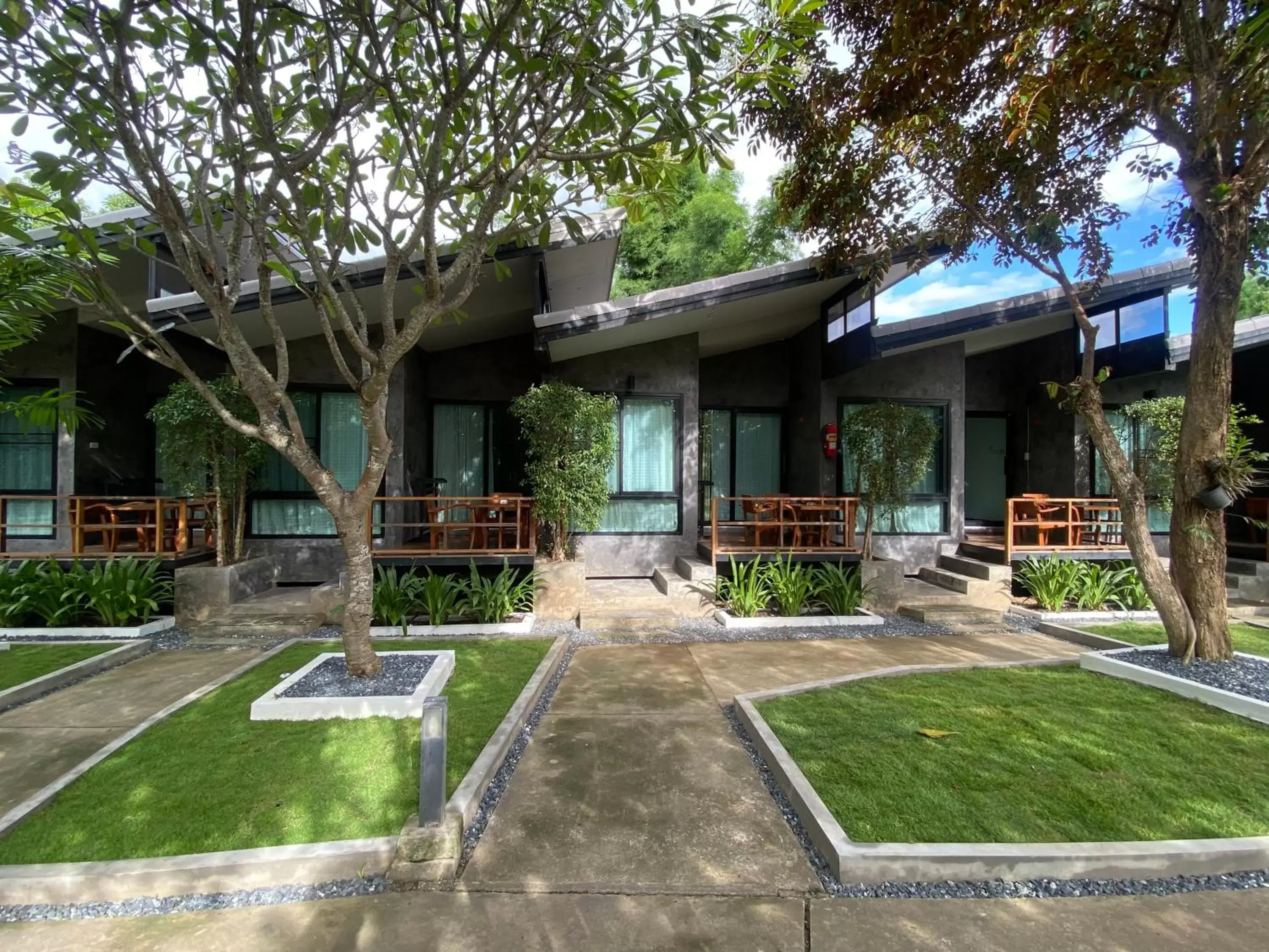 Garden view, Property Building in Family House Zen Boutique Resort