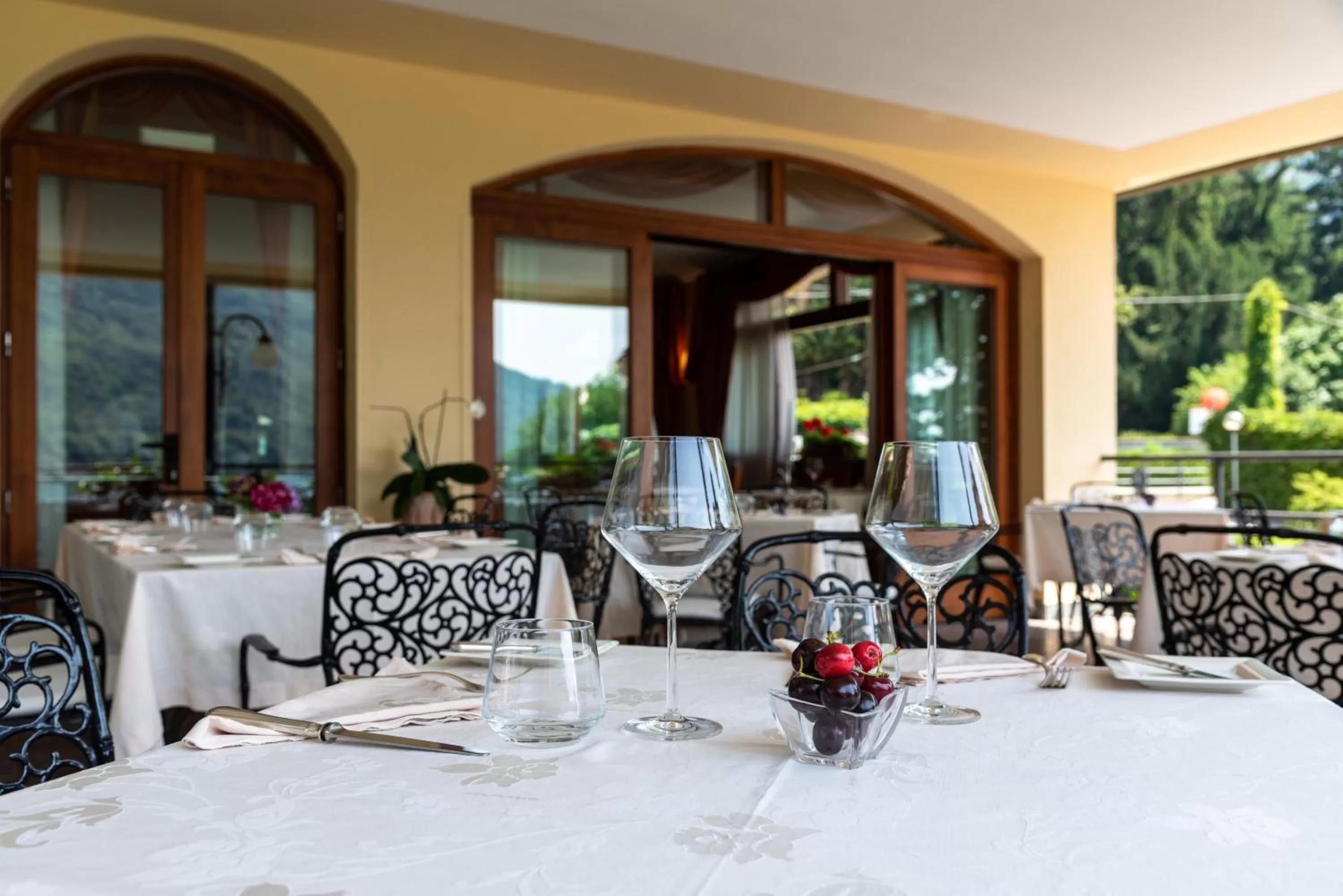 Balcony/Terrace in Hotel Ristorante La Quartina