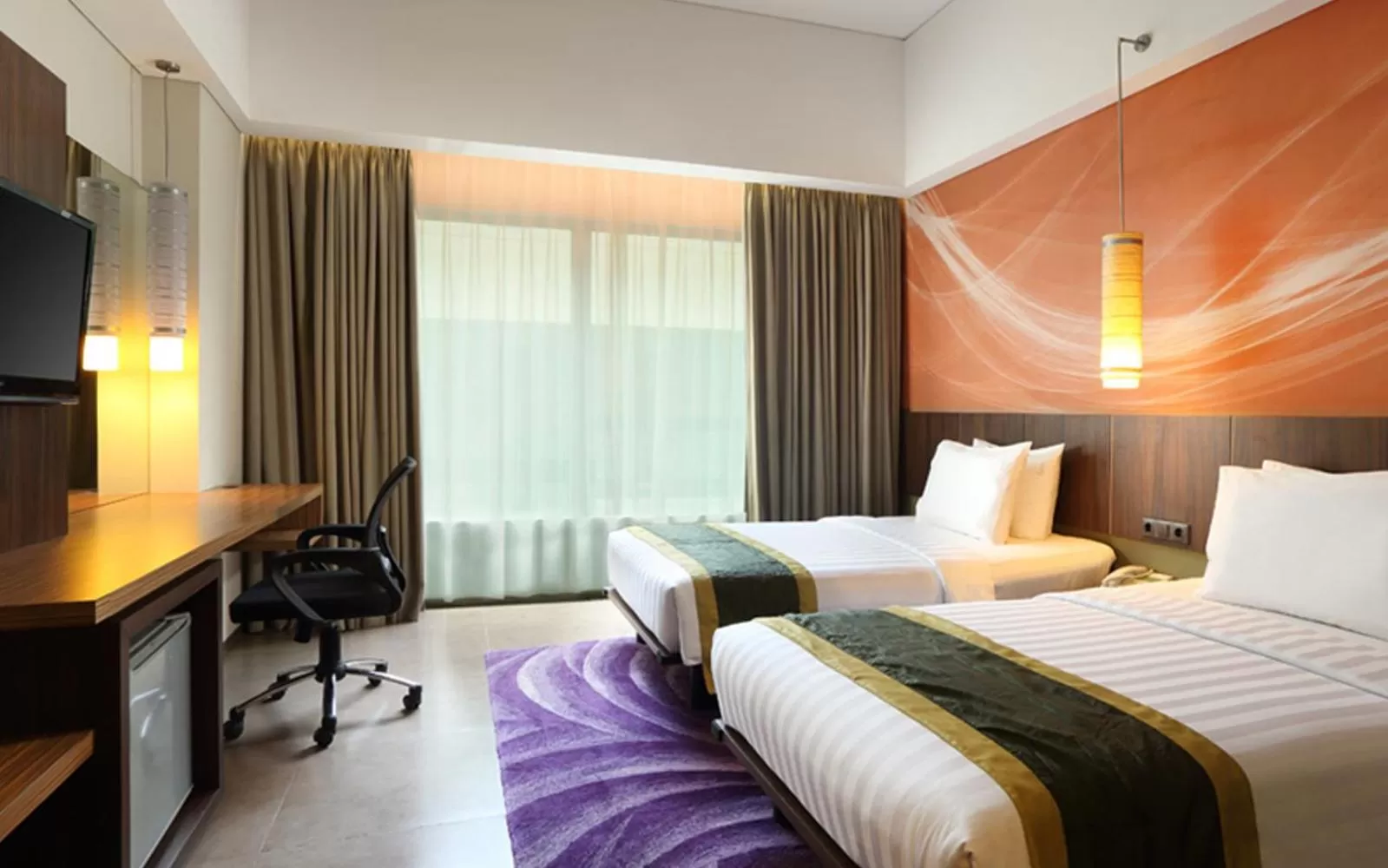 TV and multimedia, Bed in Holiday Inn Bandung Pasteur by IHG