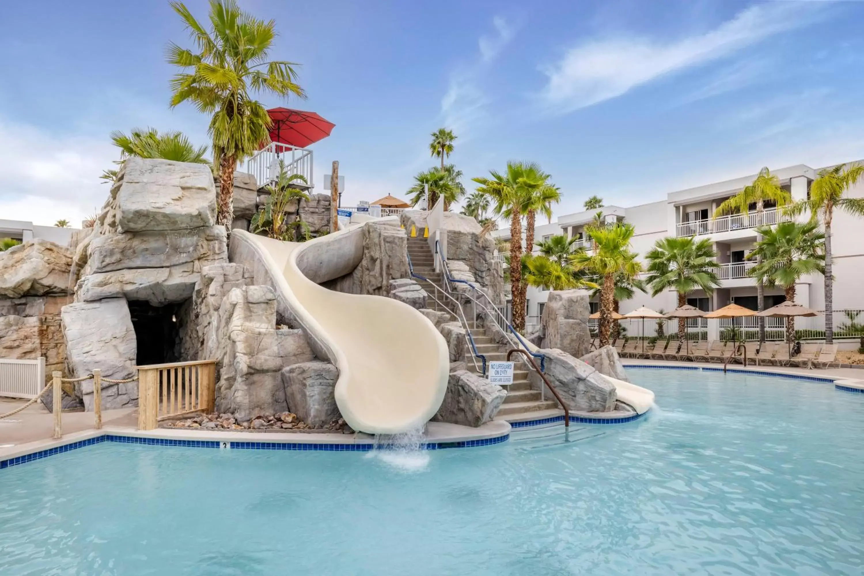 Aqua park, Water Park in Palm Canyon Resort