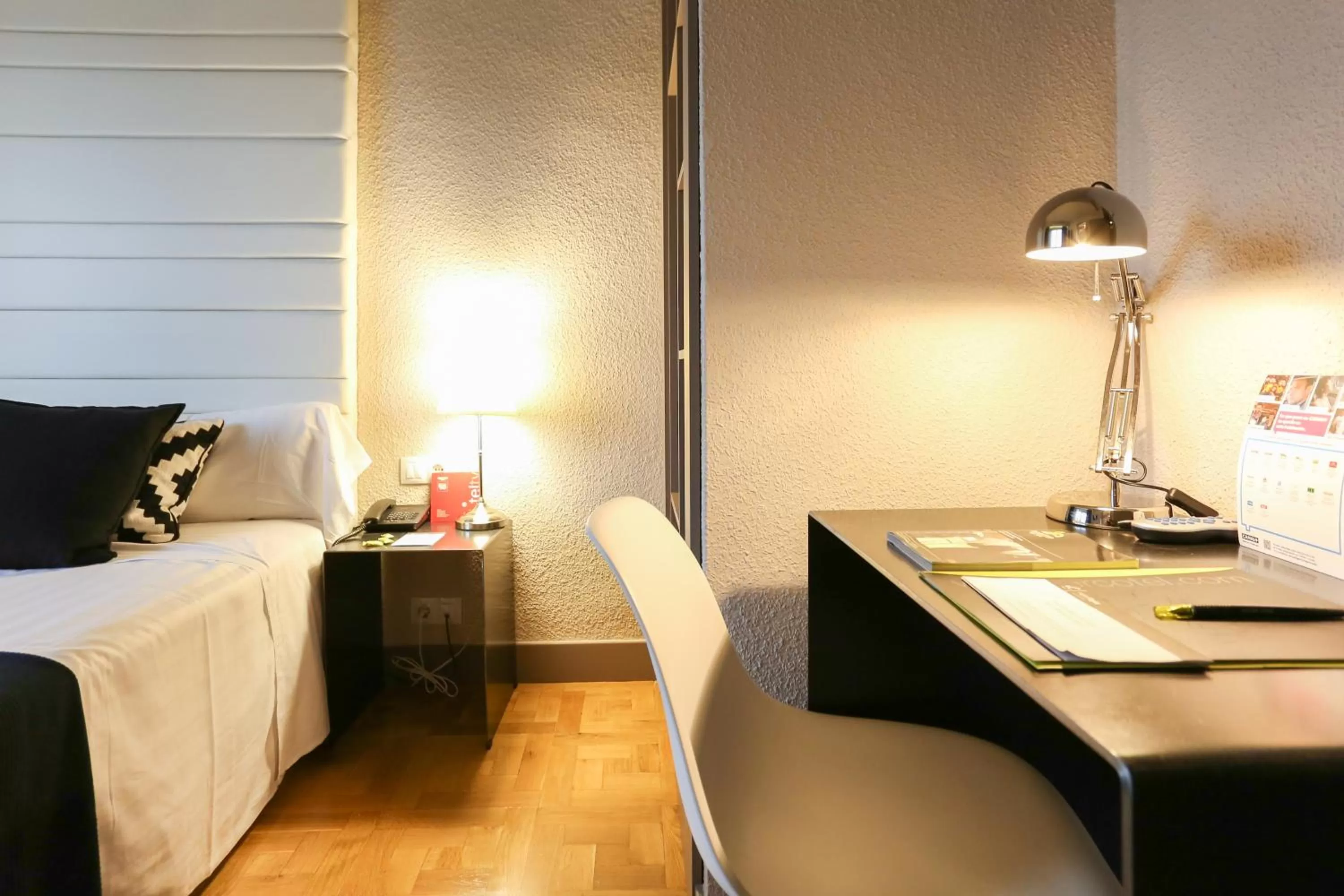 Decorative detail, Bed in Habitus Hotel Leyre