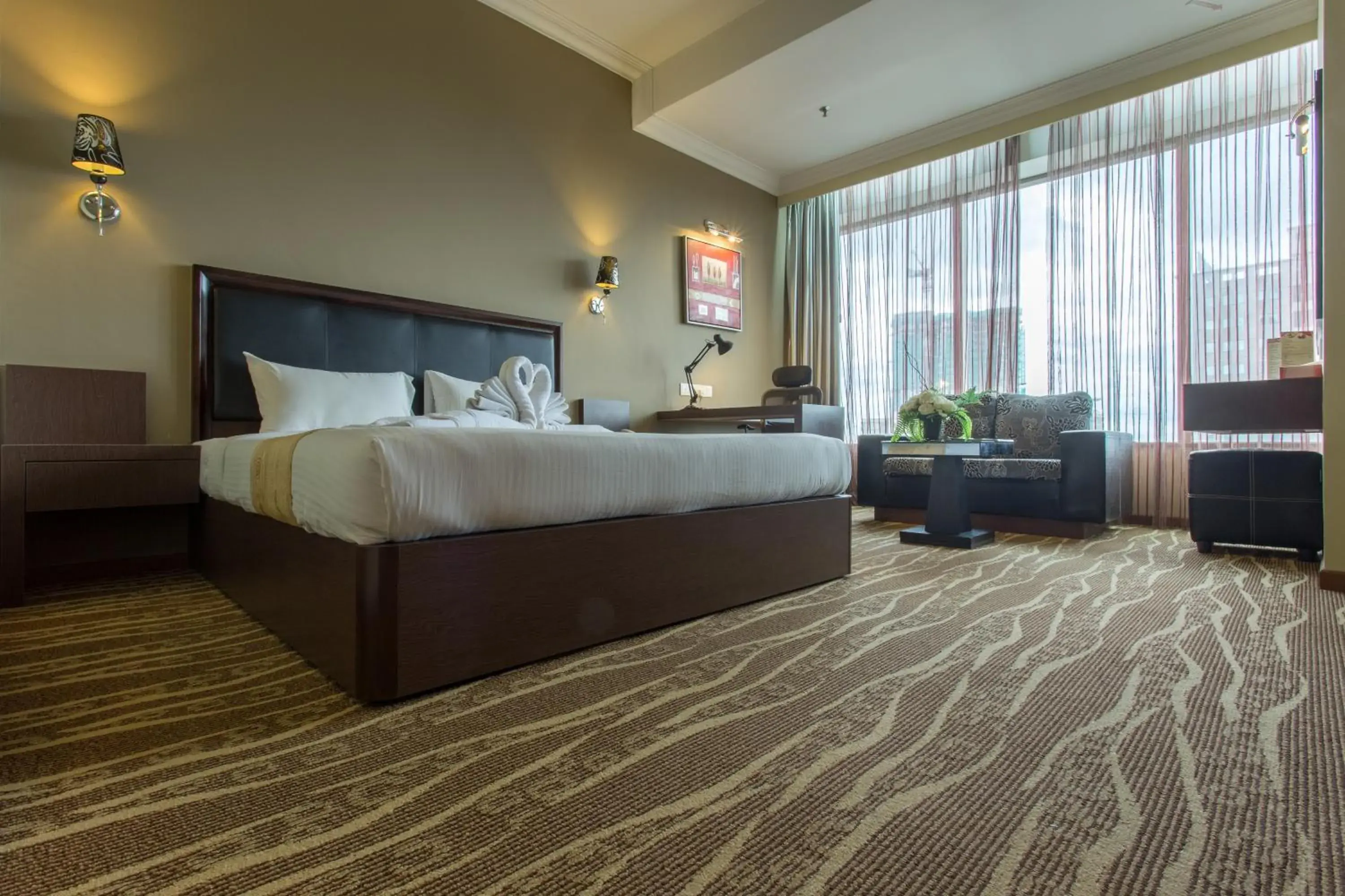 Bed in New York Hotel Bed in New York Hotel