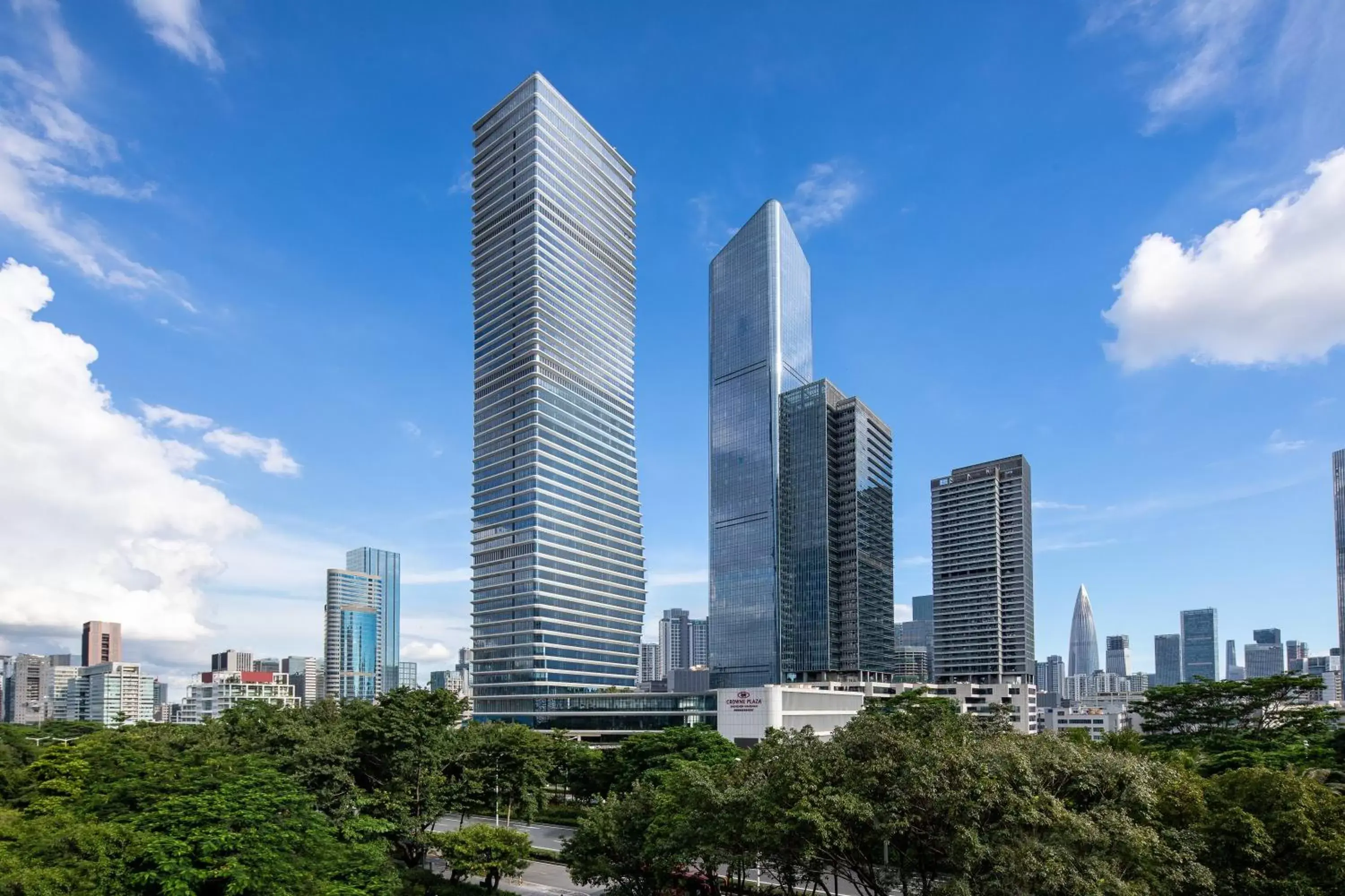 Property building in Crowne Plaza Shenzhen Nanshan, an IHG Hotel