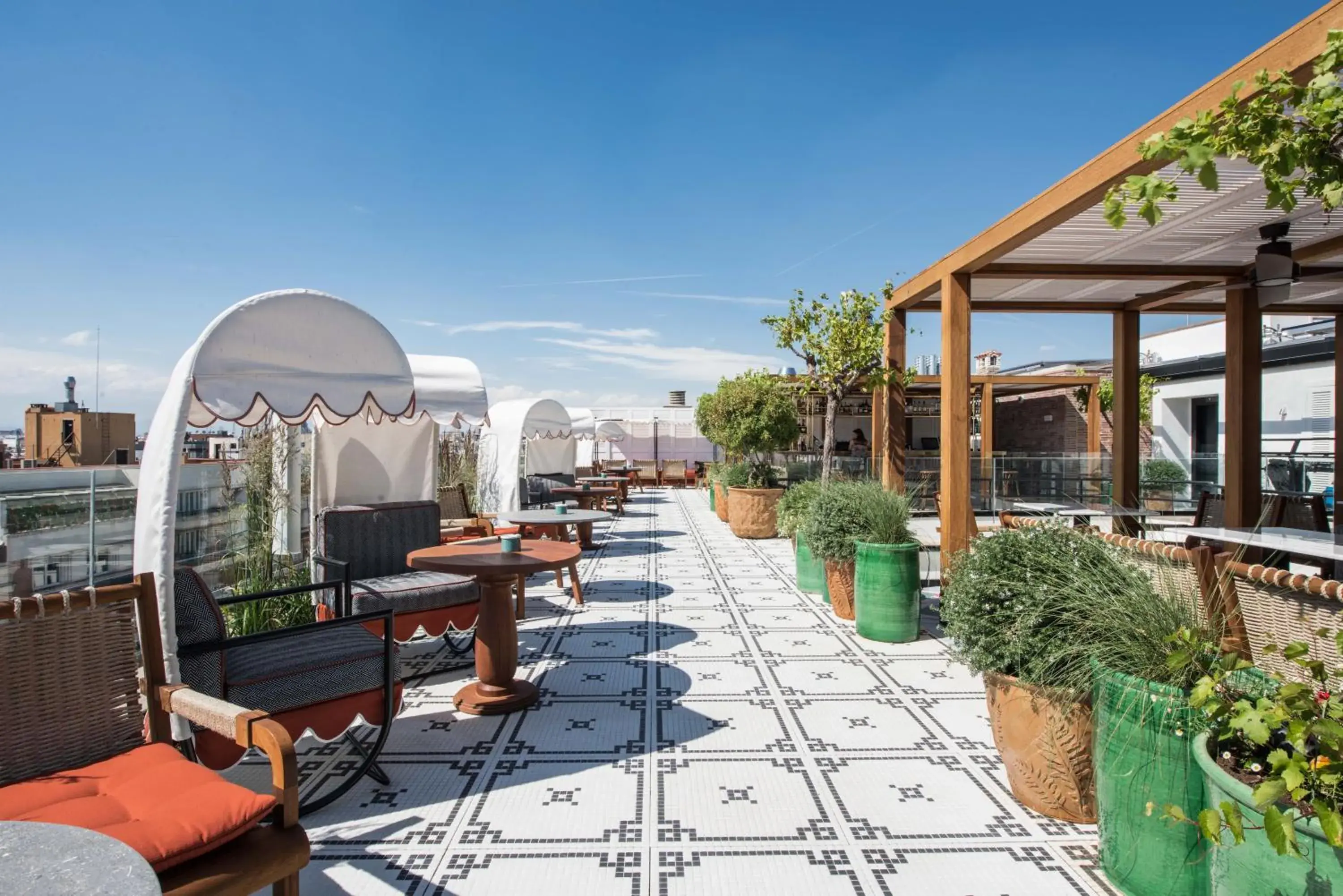 Balcony/Terrace in BLESS Hotel Madrid - The Leading Hotels of the World