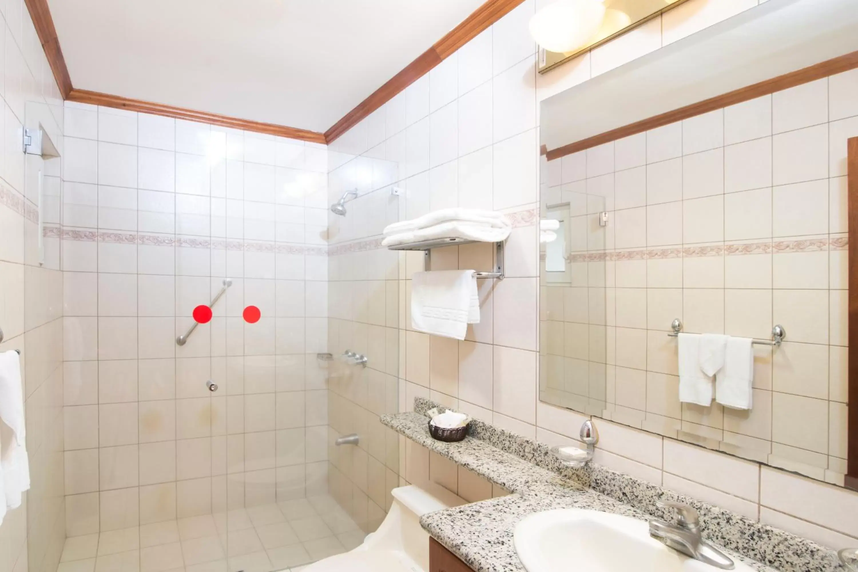 Bathroom in Apartotel & Suites Villas del Rio