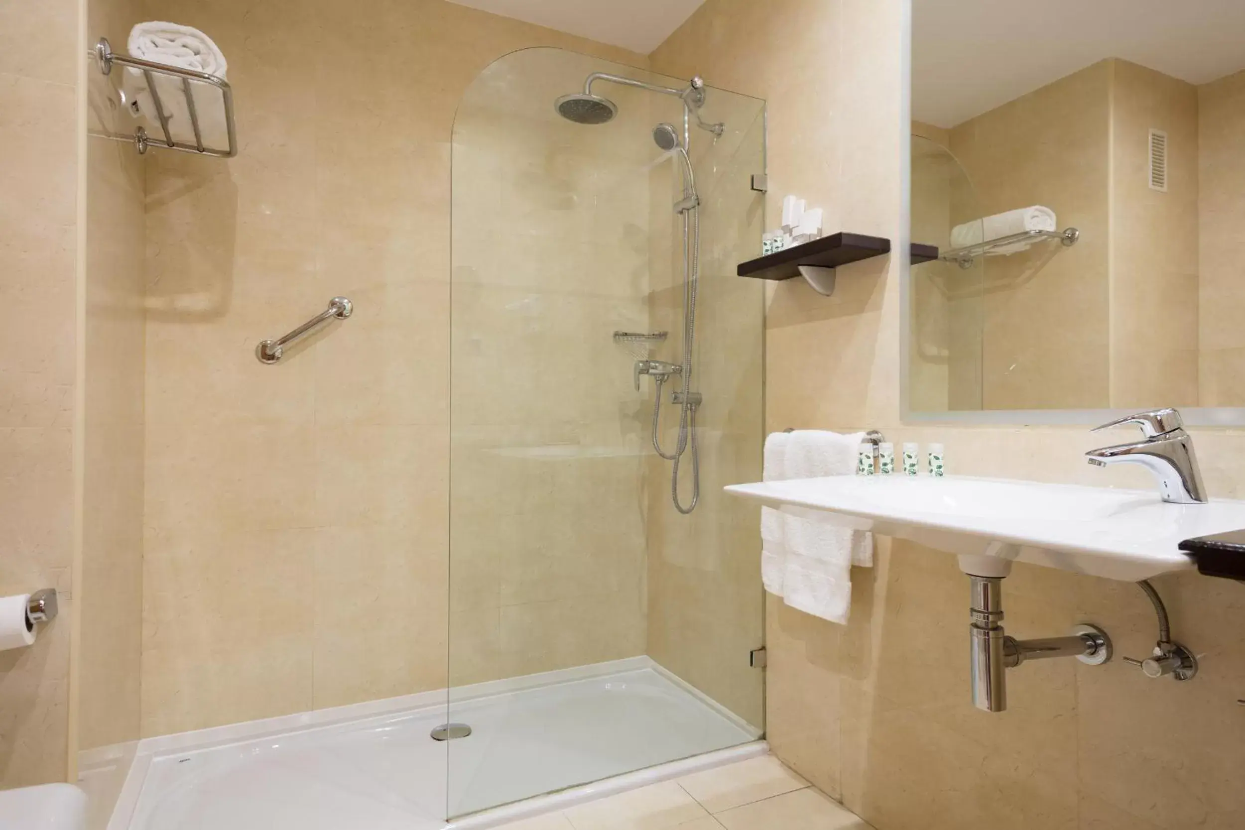 Shower, Bathroom in Sercotel Los Llanos