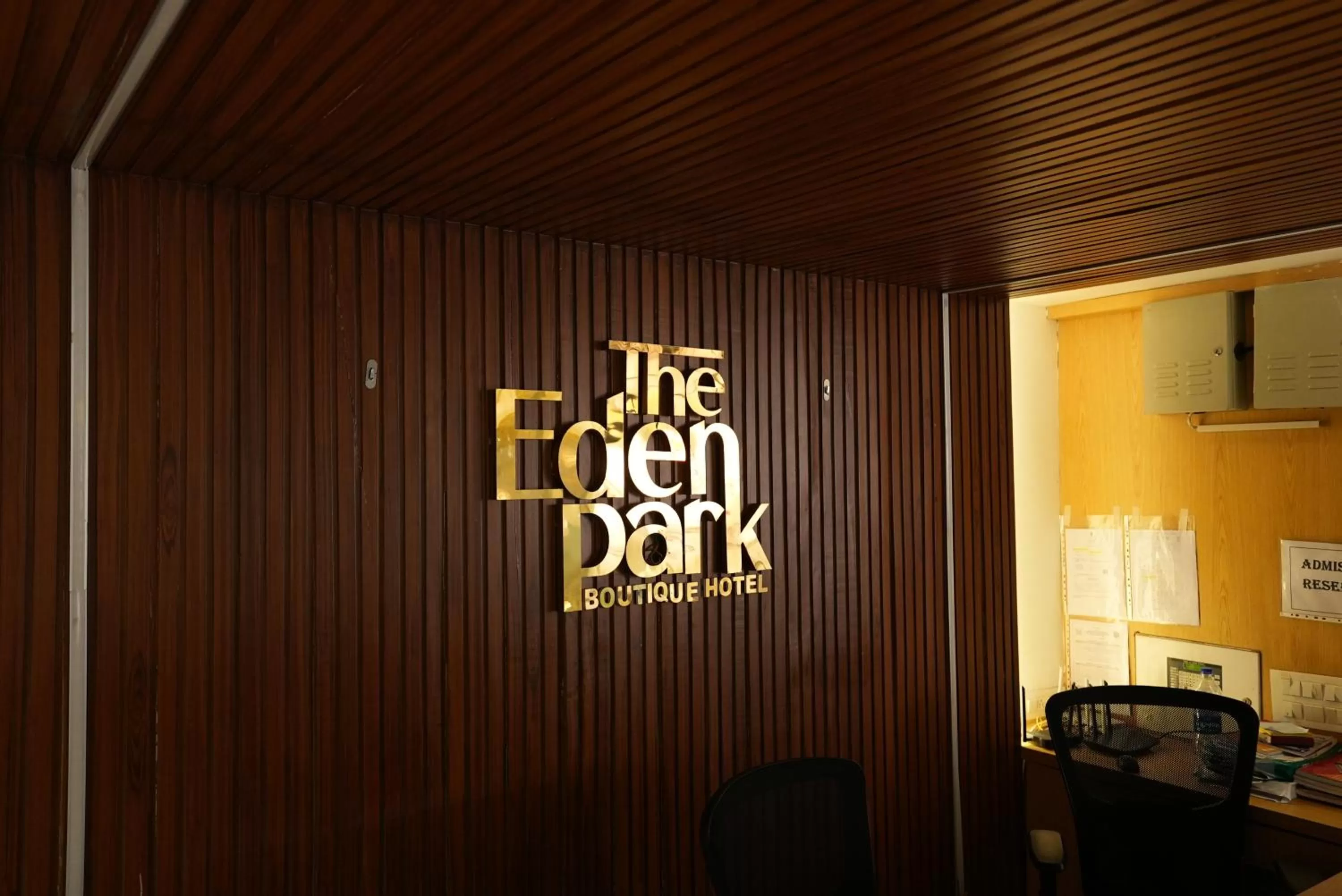 Logo/Certificate/Sign in Eden Park Boutique Hotel