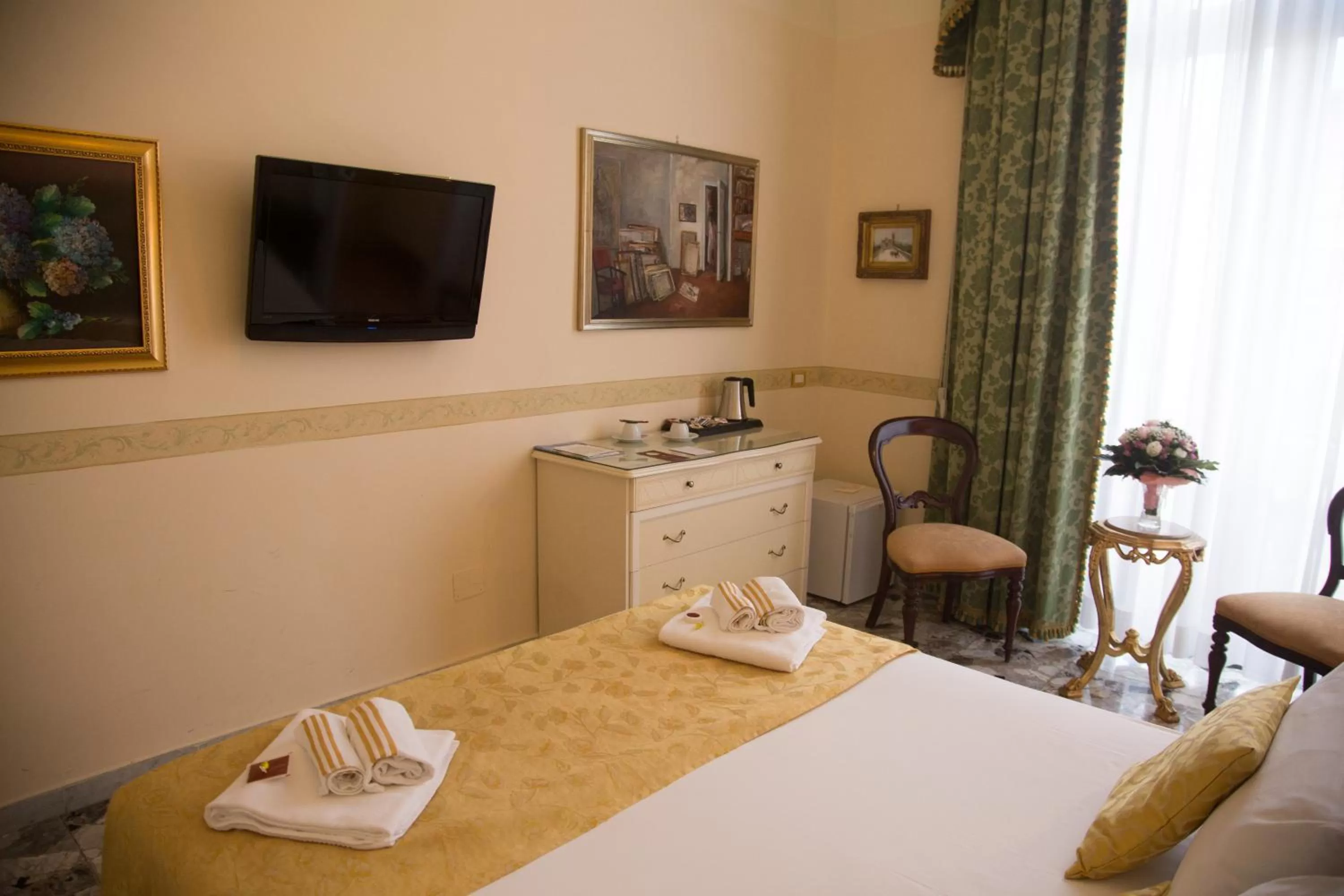 Bed in B&B Art Suite Santa Brigida