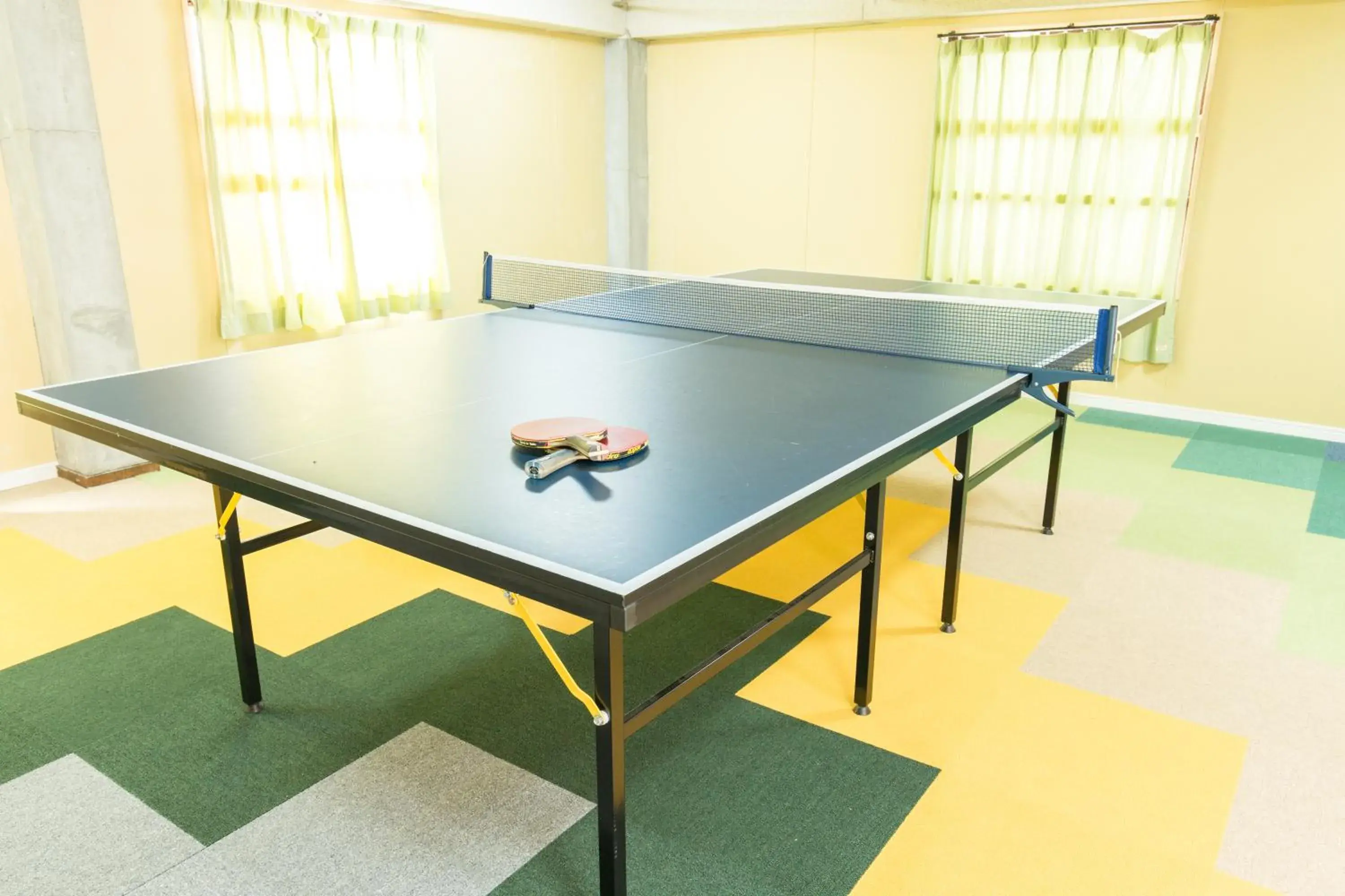 Table tennis in Backpackers Hotel Toyo