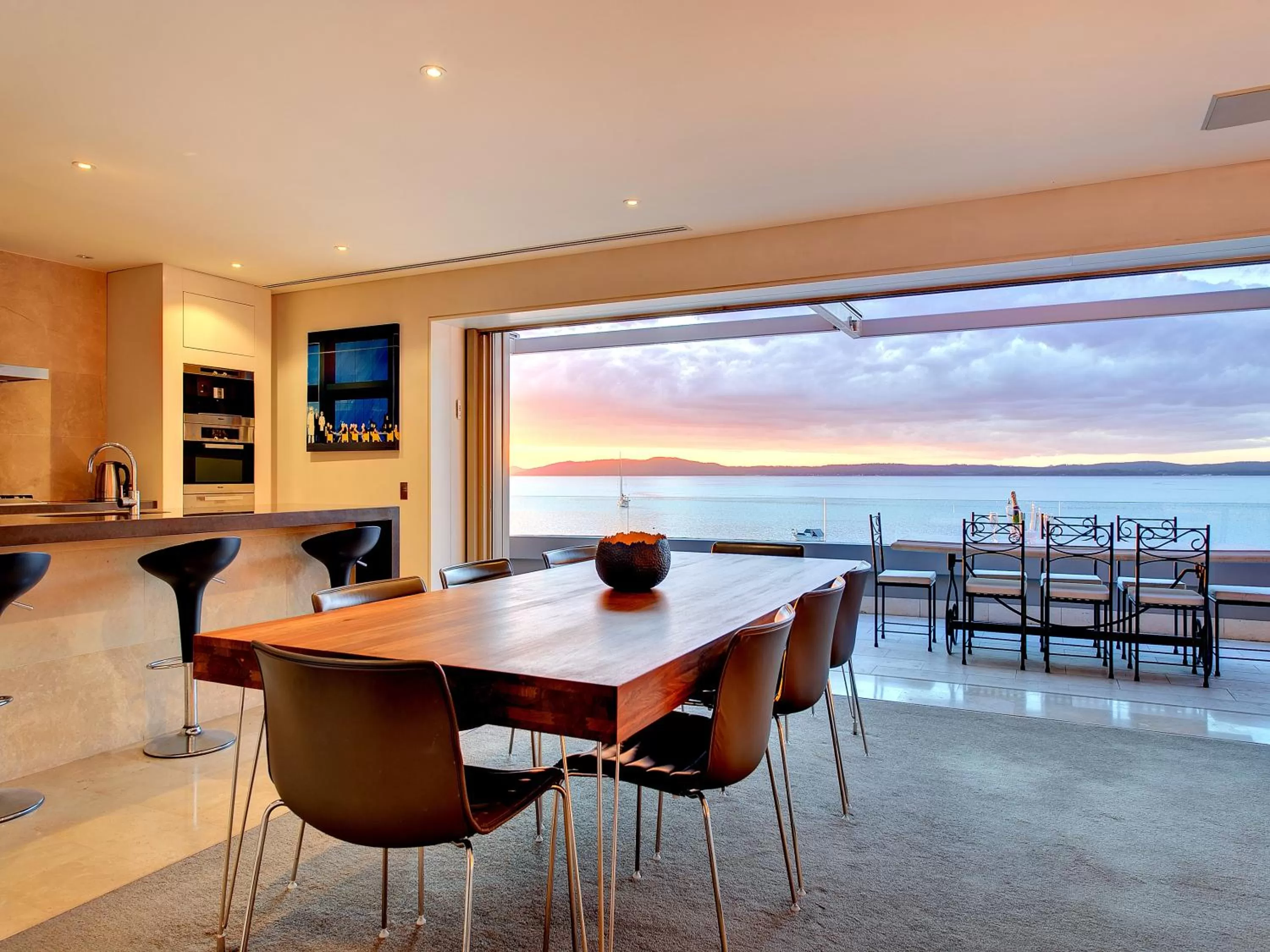 Dining area in Amarna Luxury Beach Resort