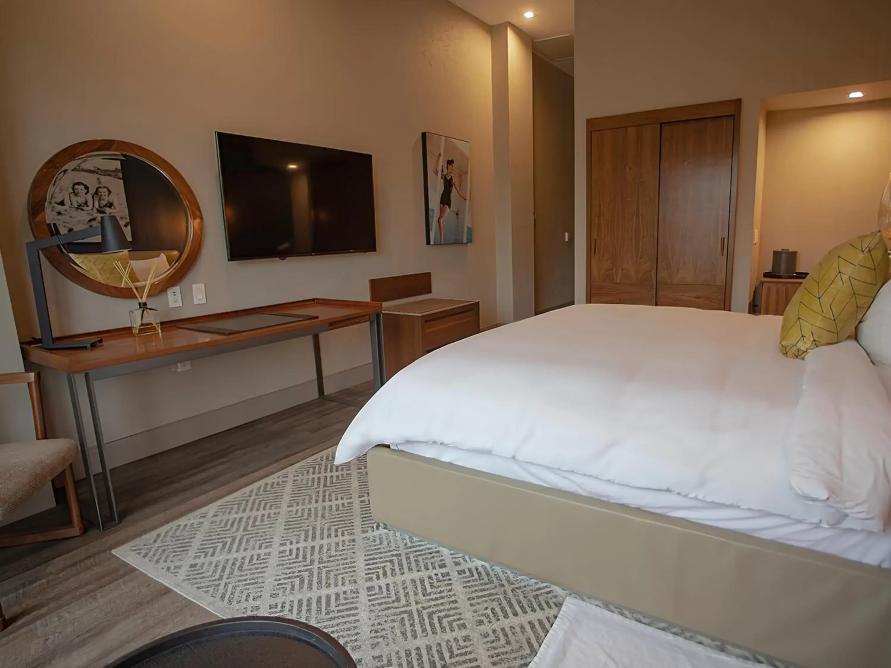 Bed in Torre Lucerna Hotel Ensenada