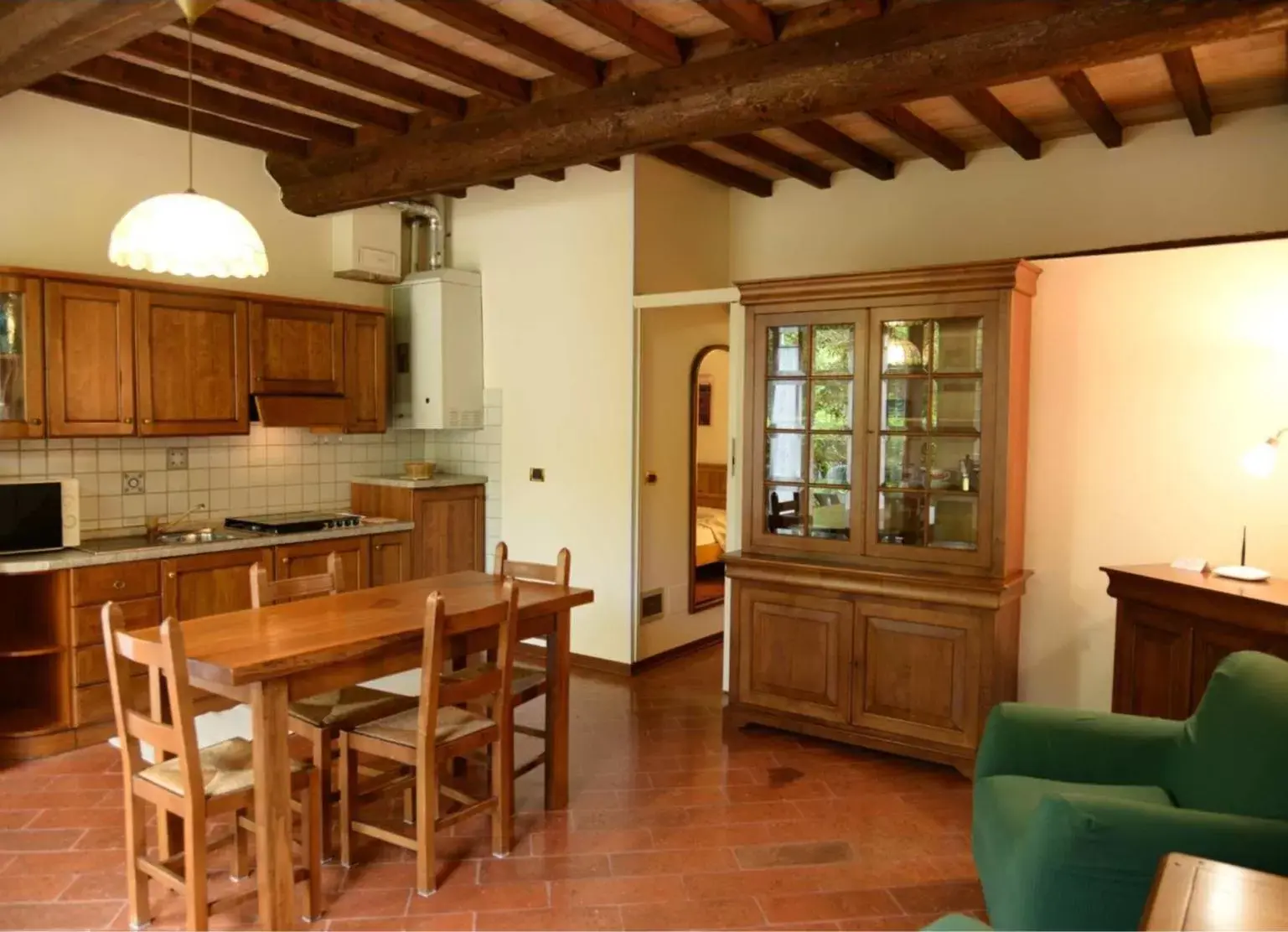 Kitchen or kitchenette, Dining Area in Residence Antico Borgo